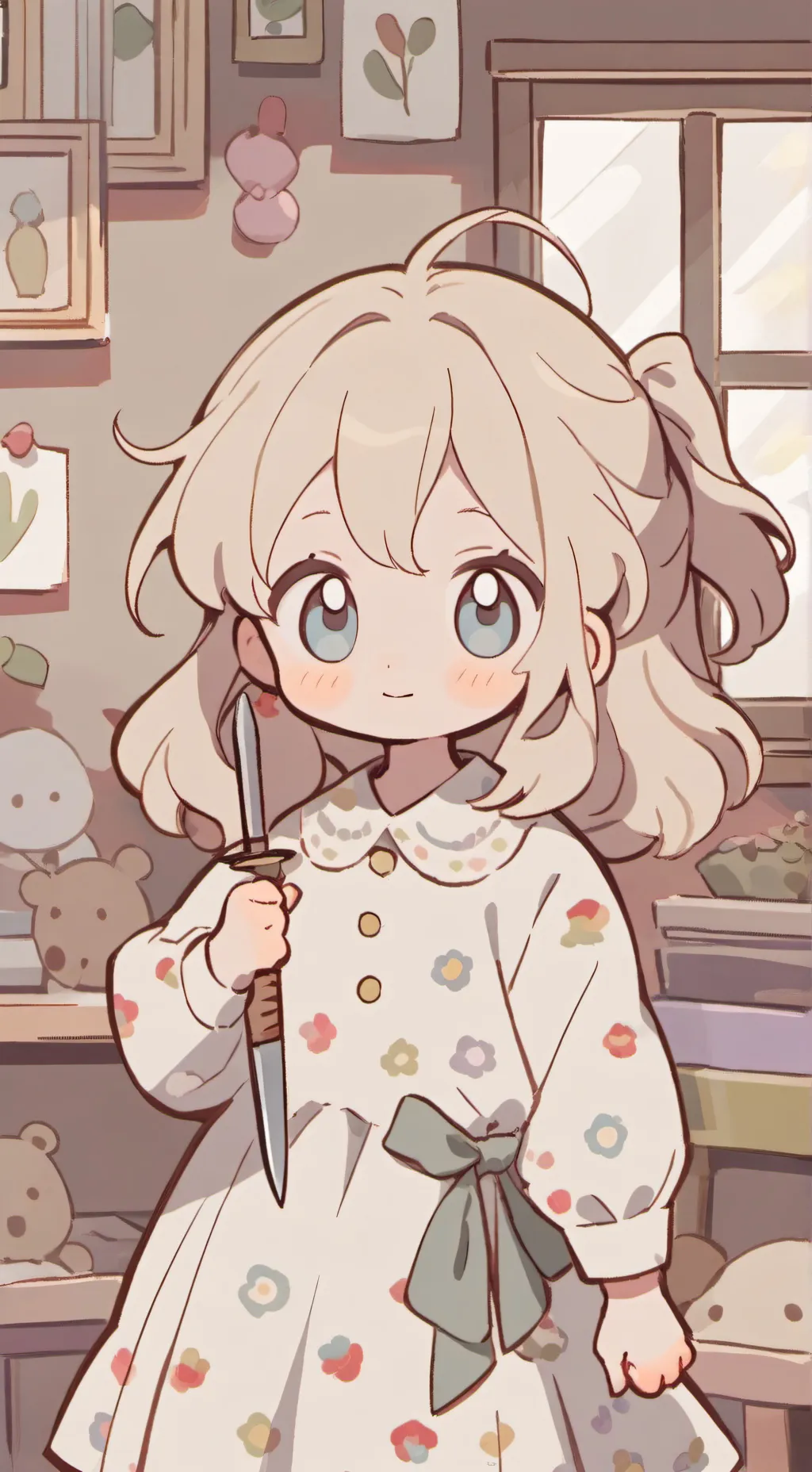 ai character: Luna background