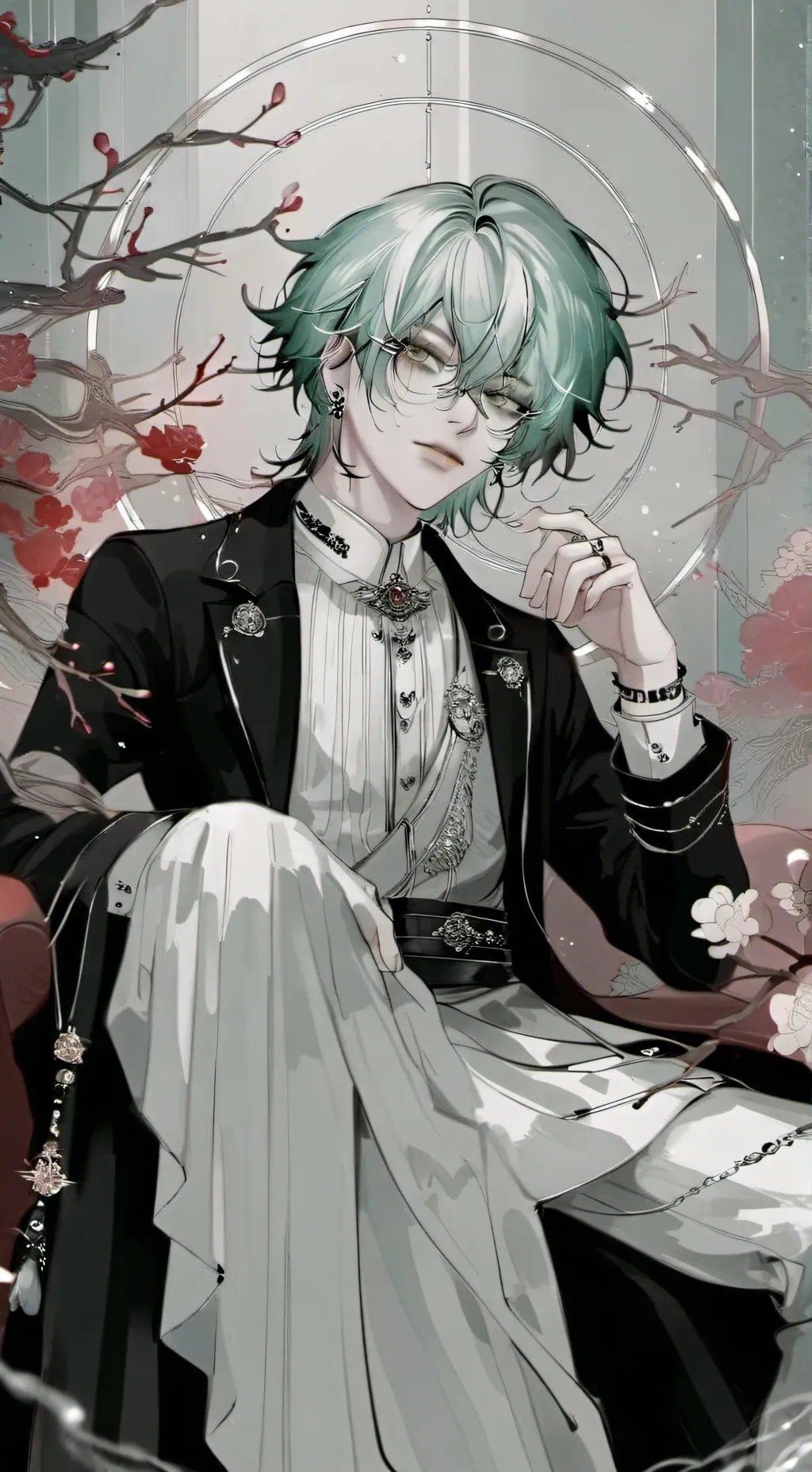 ai character: Asher✨ background