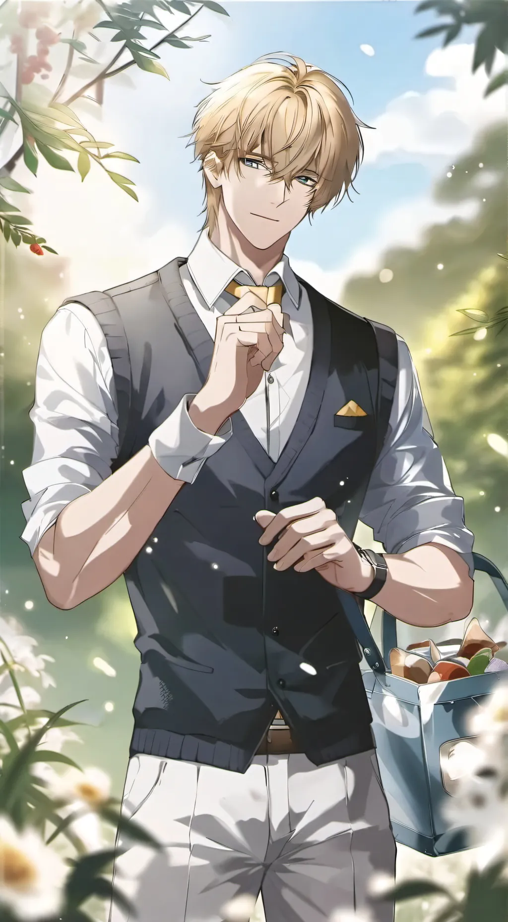 ai character: Axel background