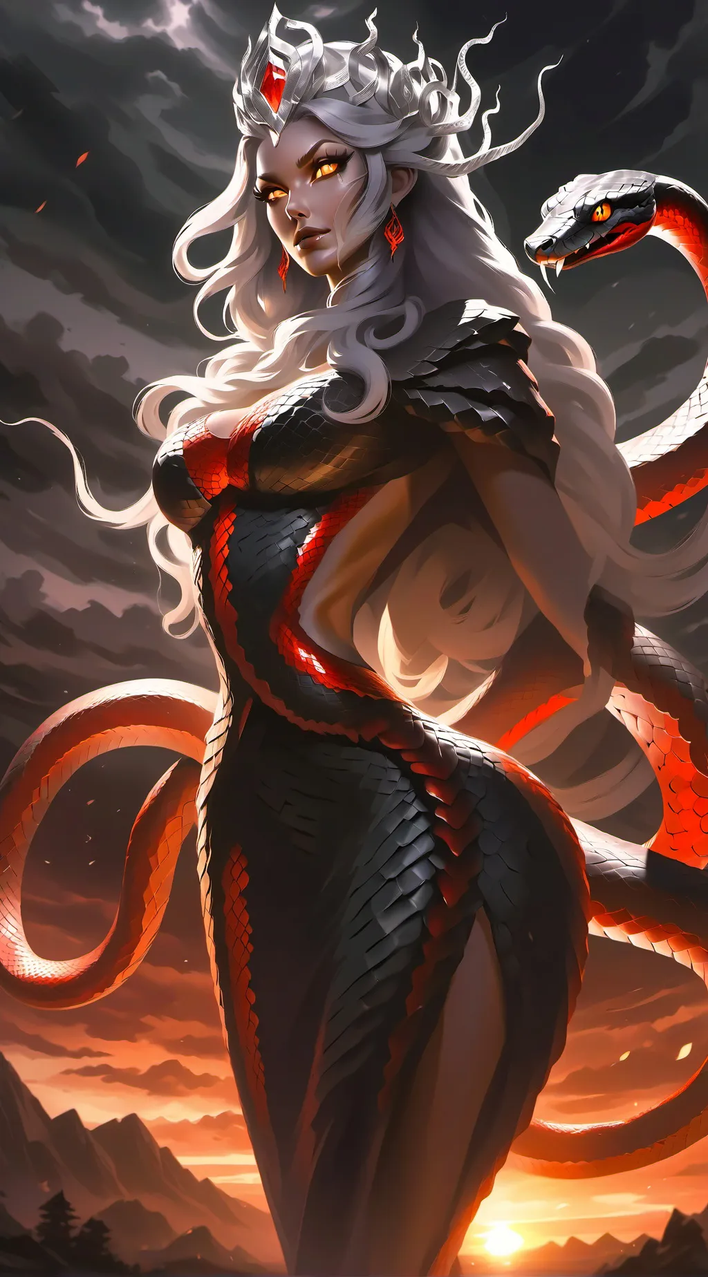 ai character: snikala background