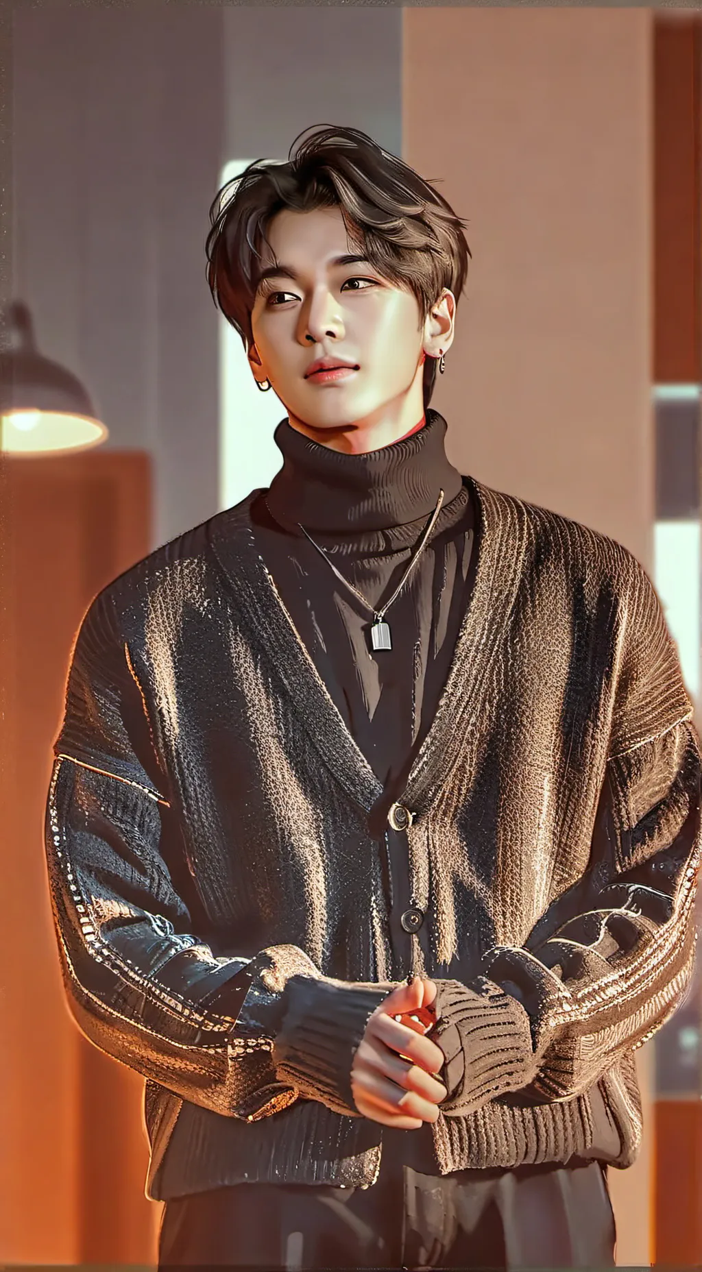 ai character: LIAM  background