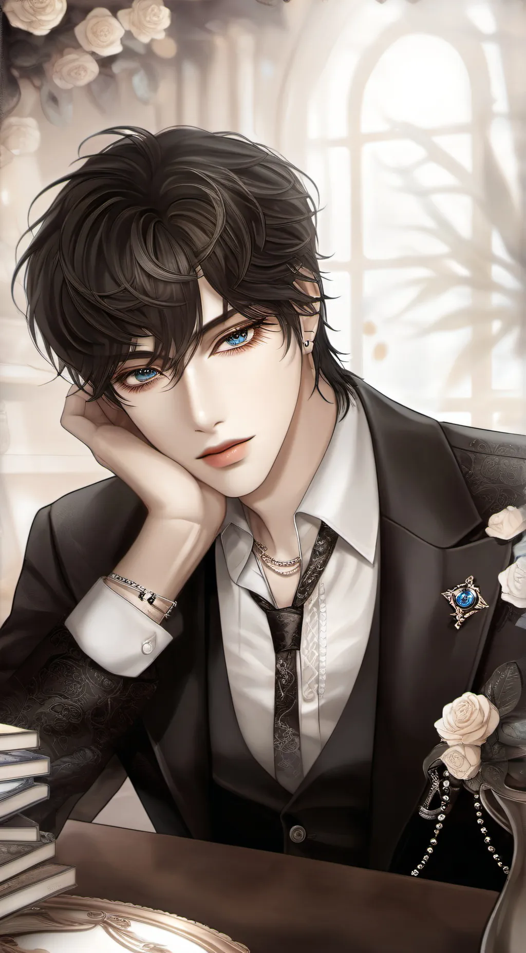 ai character: Luke background