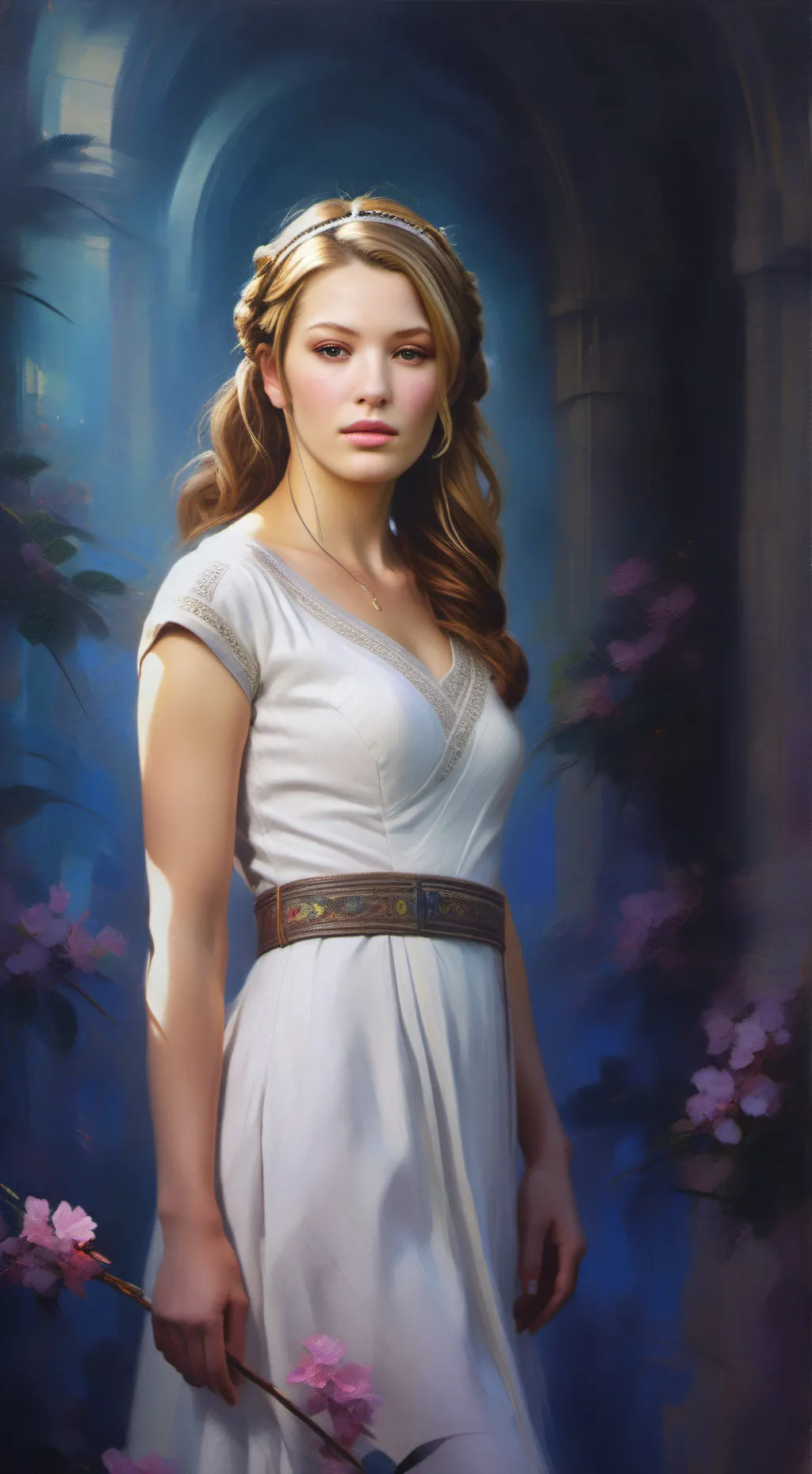 ai character: Gossip Girl background