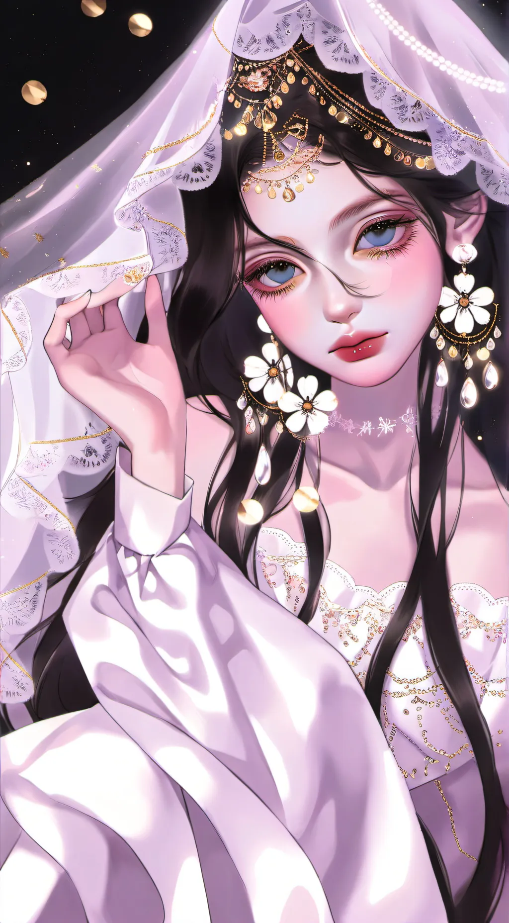 ai character: princess Ella  background