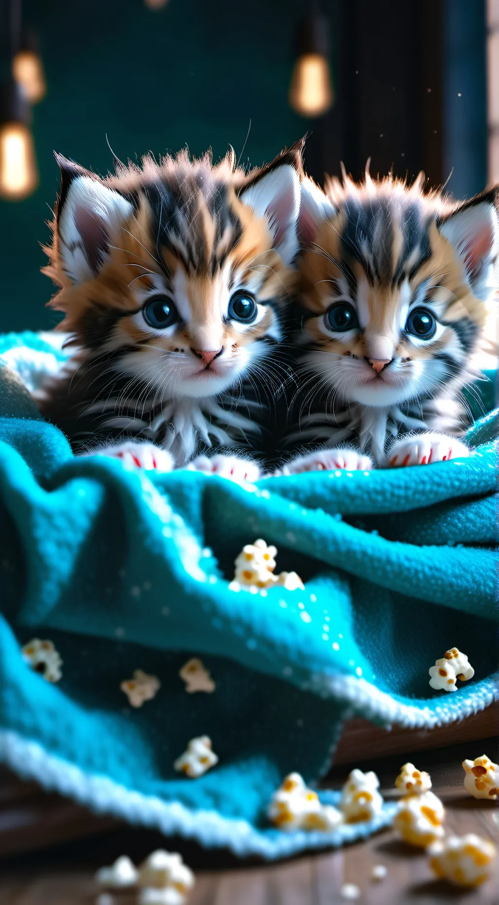 ai character: •⛈️Mimi&Chip background