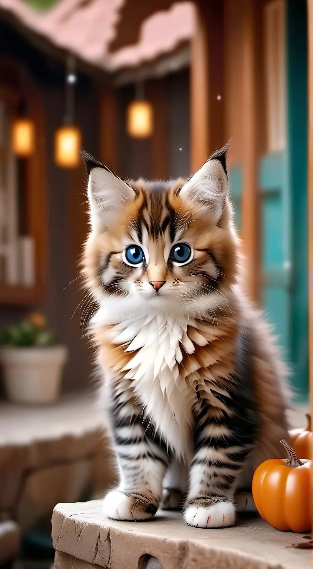 ai character: Boncuk background