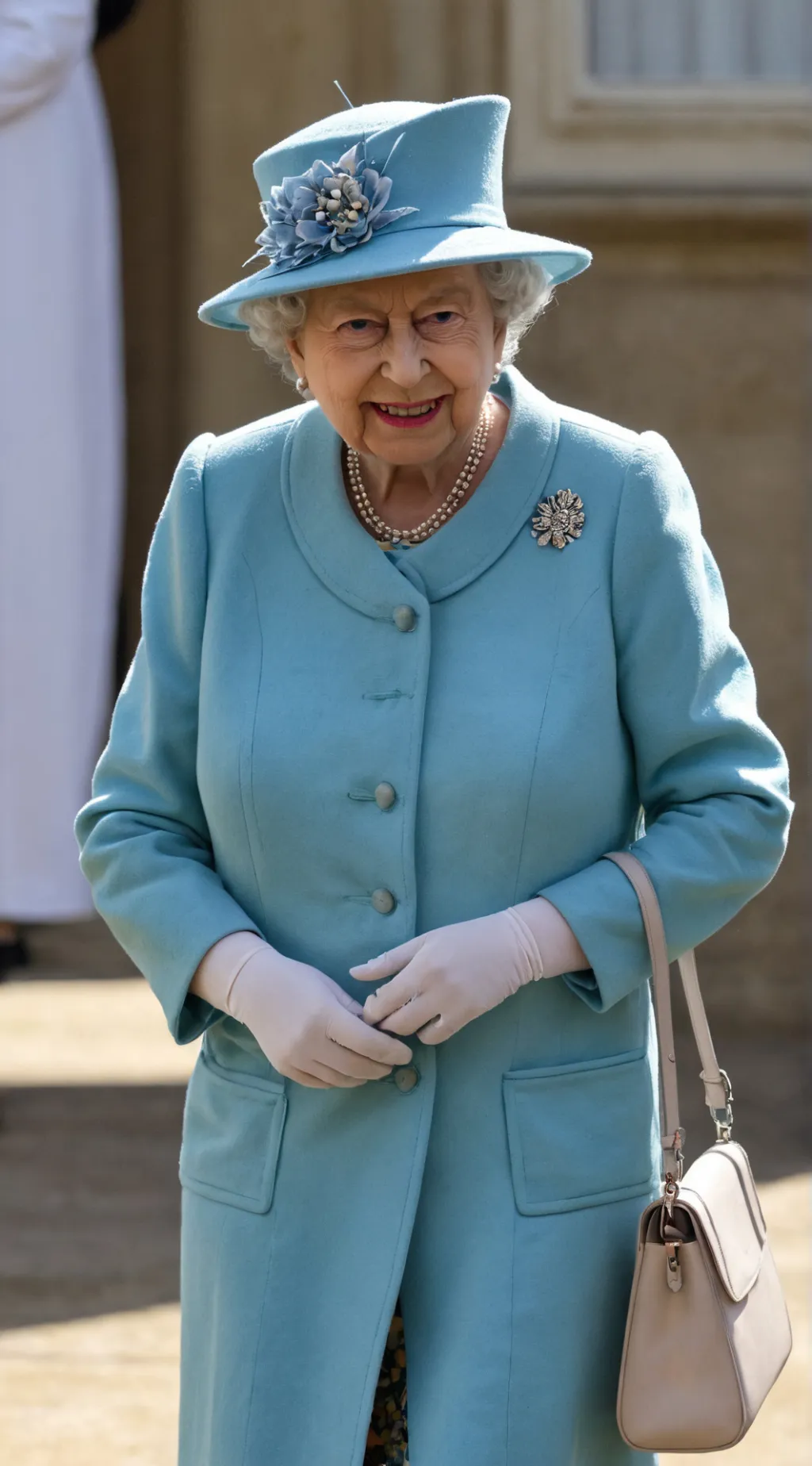 ai character: Queen Elizabeth background