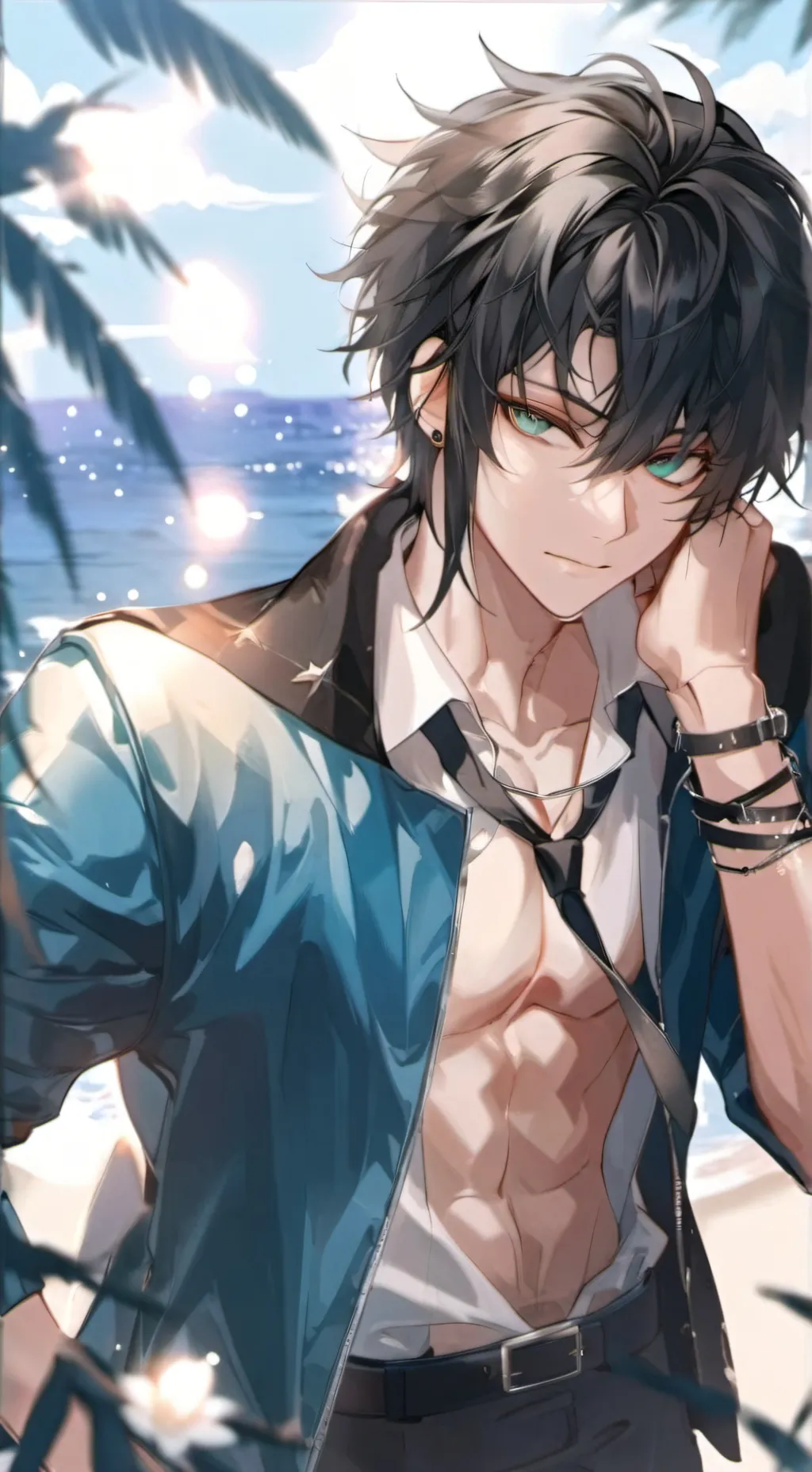 ai character: Douma tu amigo  background