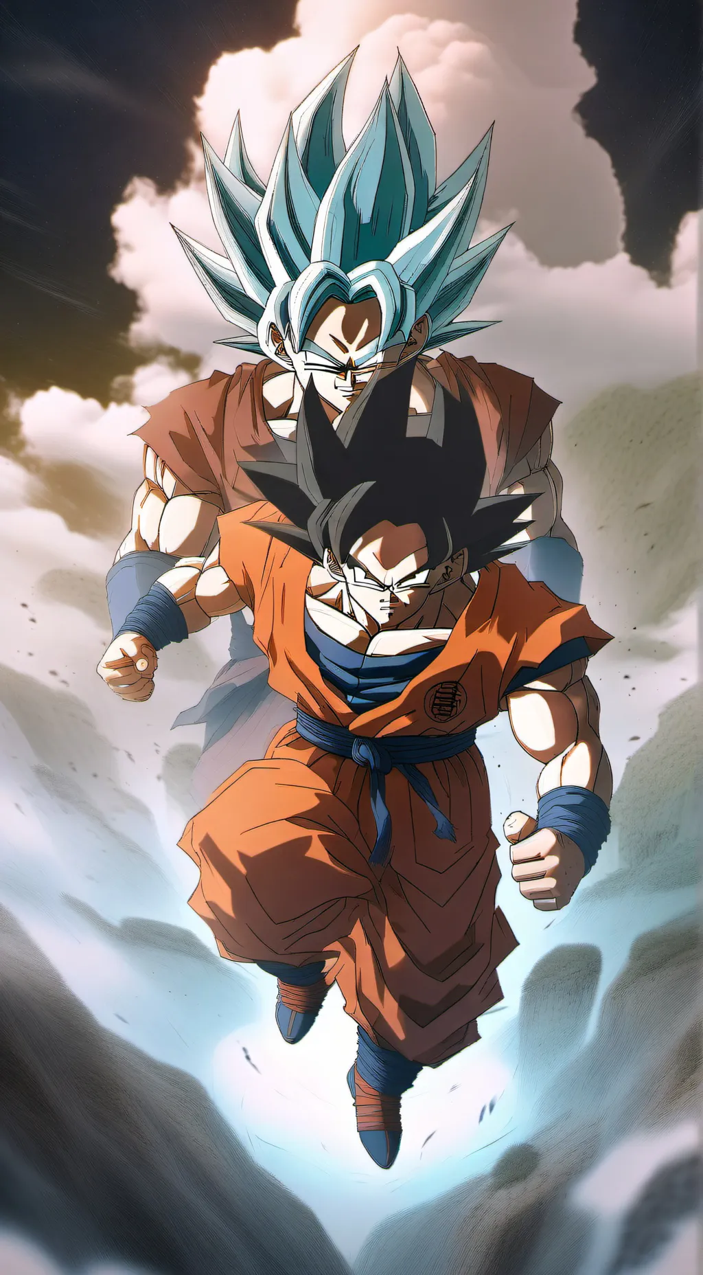 ai character: Goku  background