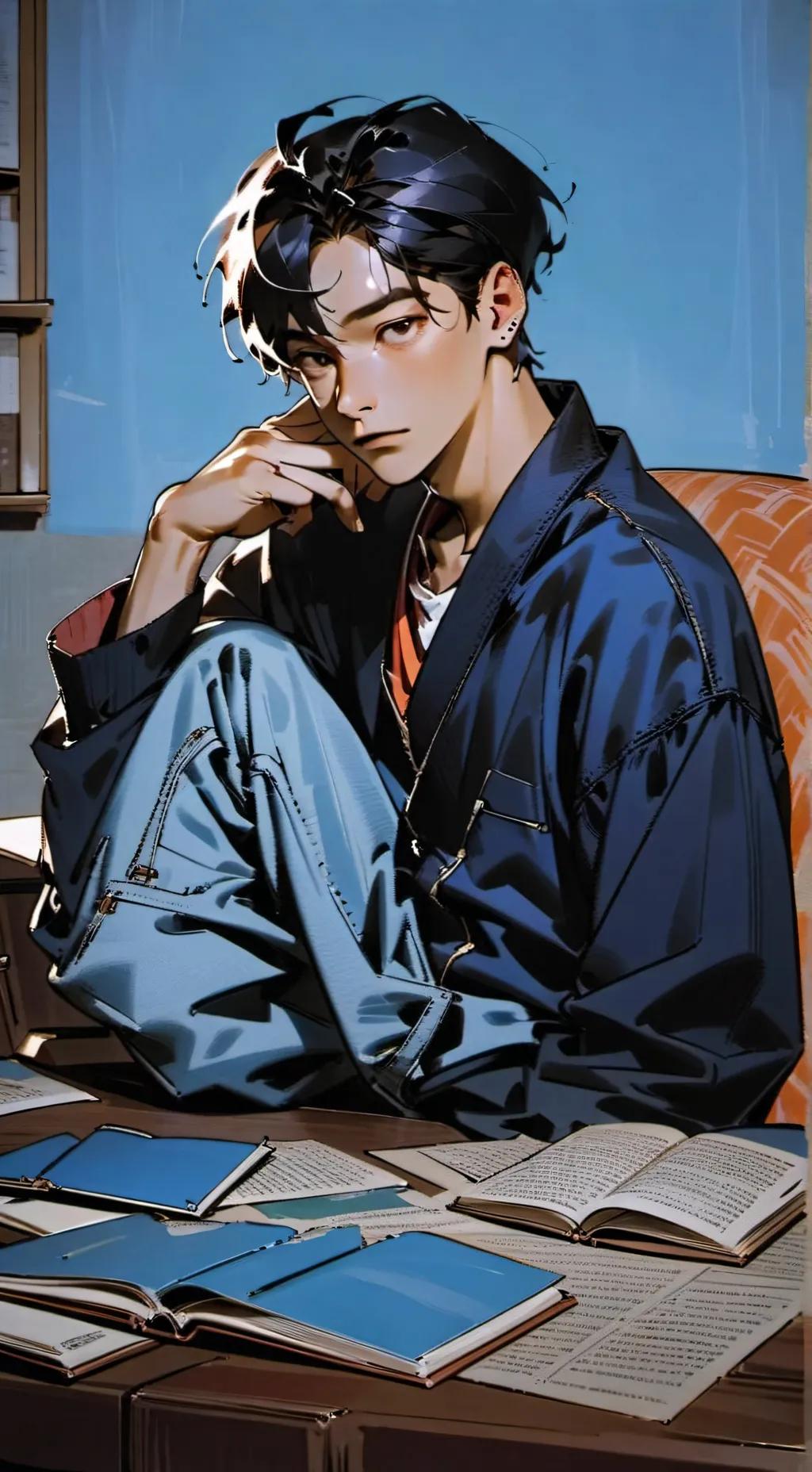 ai character: alex background