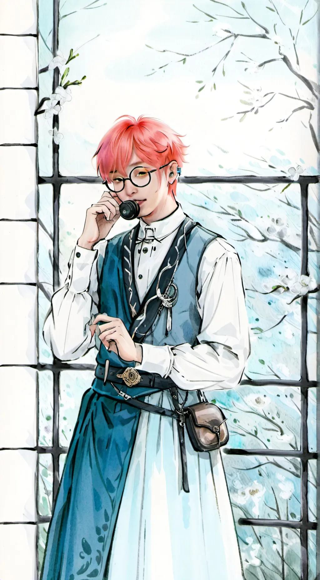 ai character: ✨ Arvin ✨ background