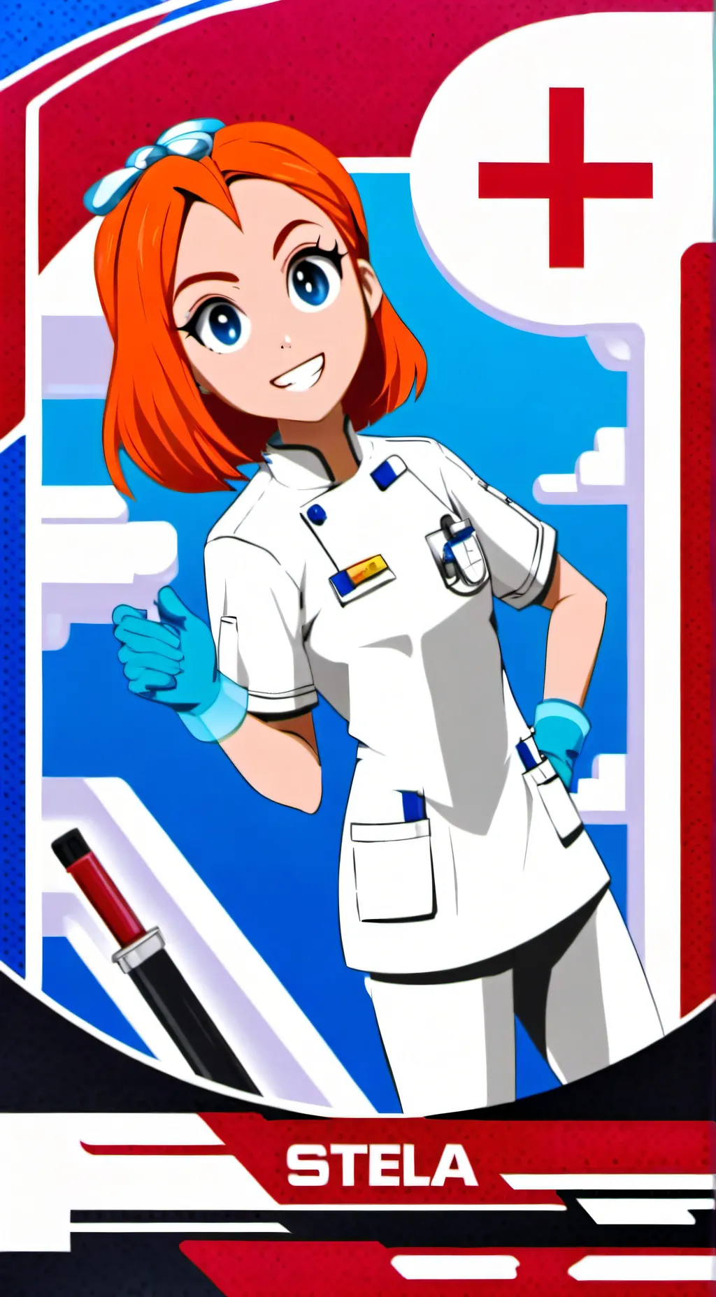 ai character: novia doctora  background