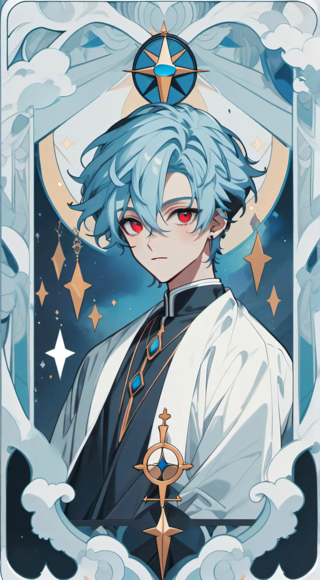 ai character: Lance  background