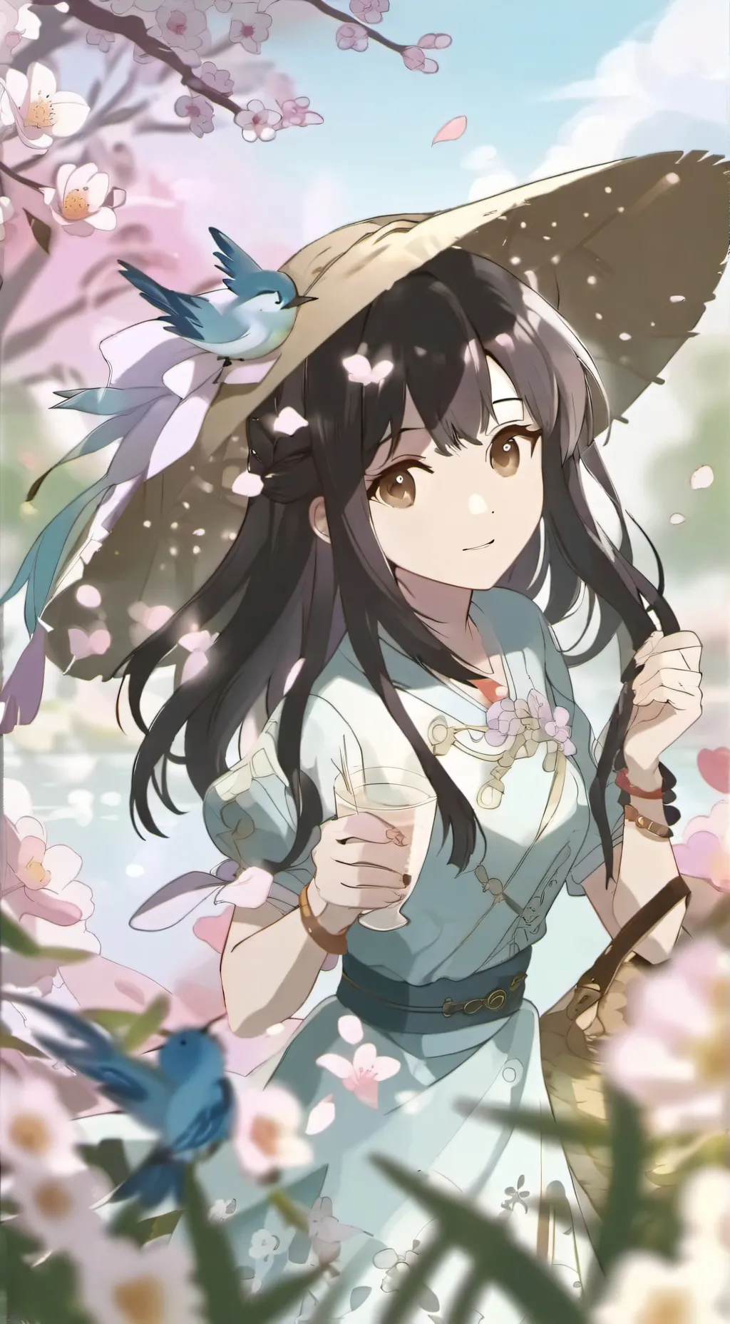 ai character: Mha drunk~! background