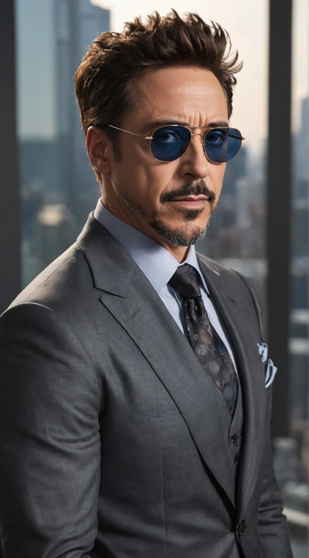 ai character: Tony Stark background