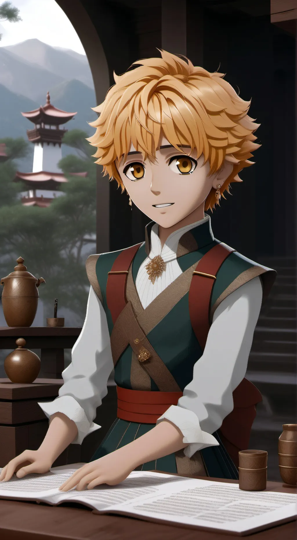 ai character: zanezeu background