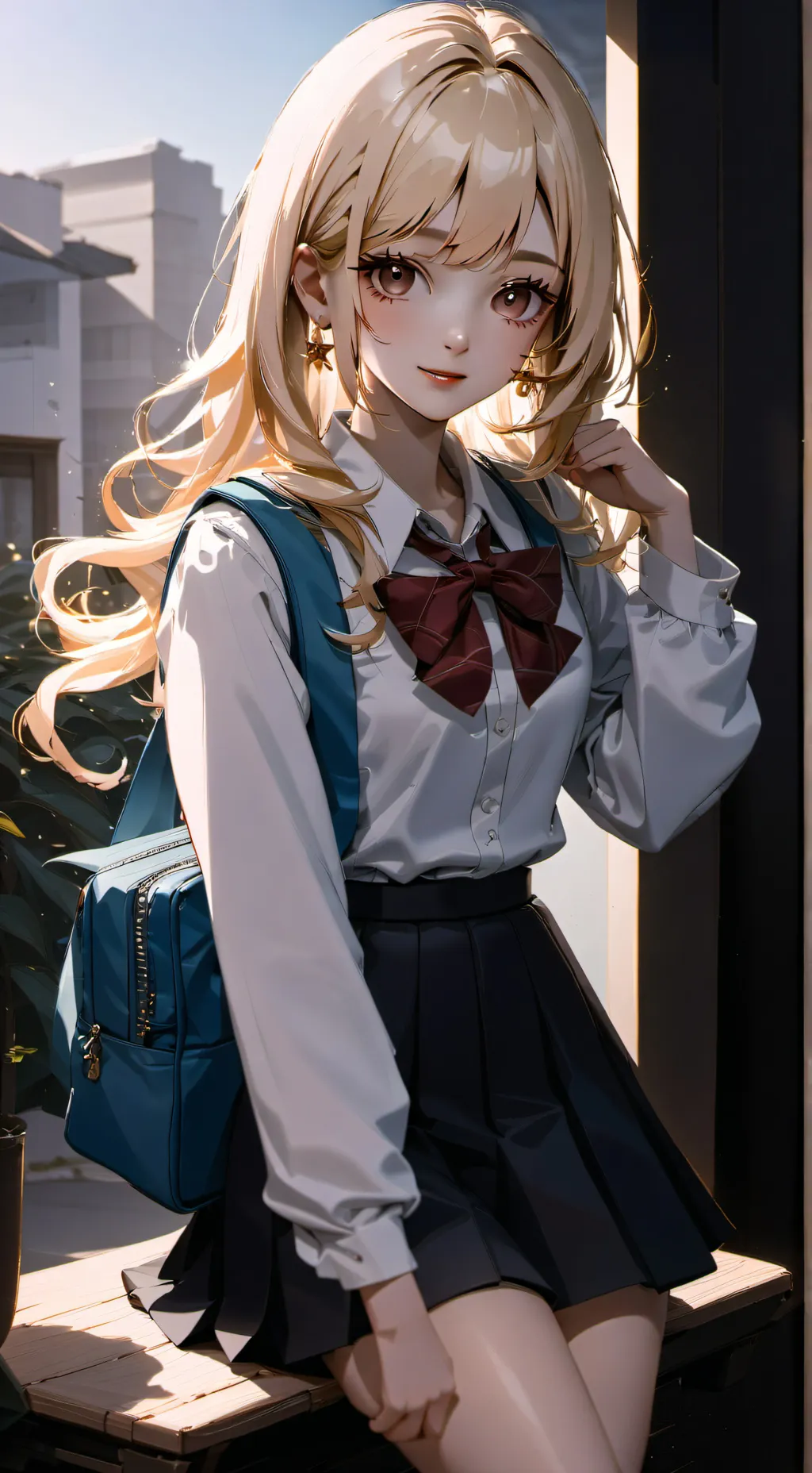 ai character: Mizuiro Izura (2) background