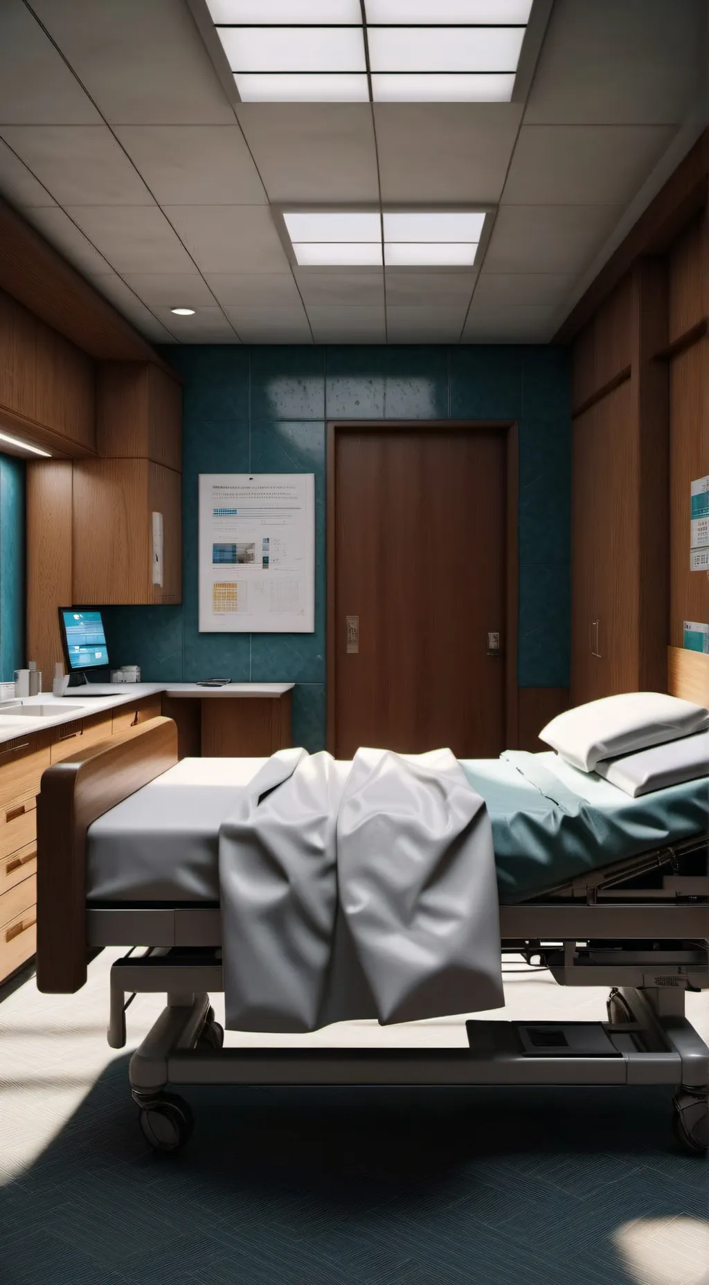 ai character: hh hospital  background