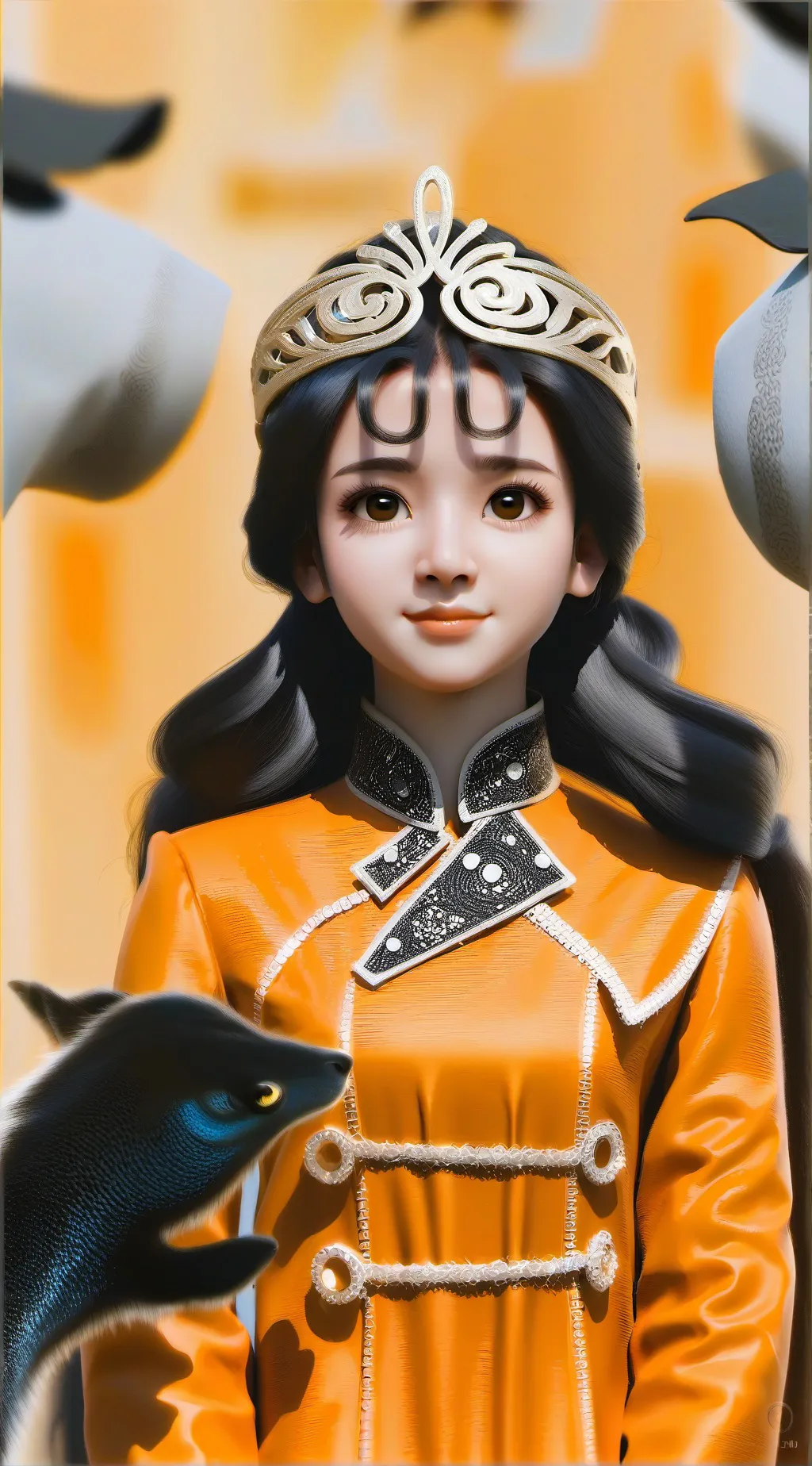 ai character: Princess Lyn  background