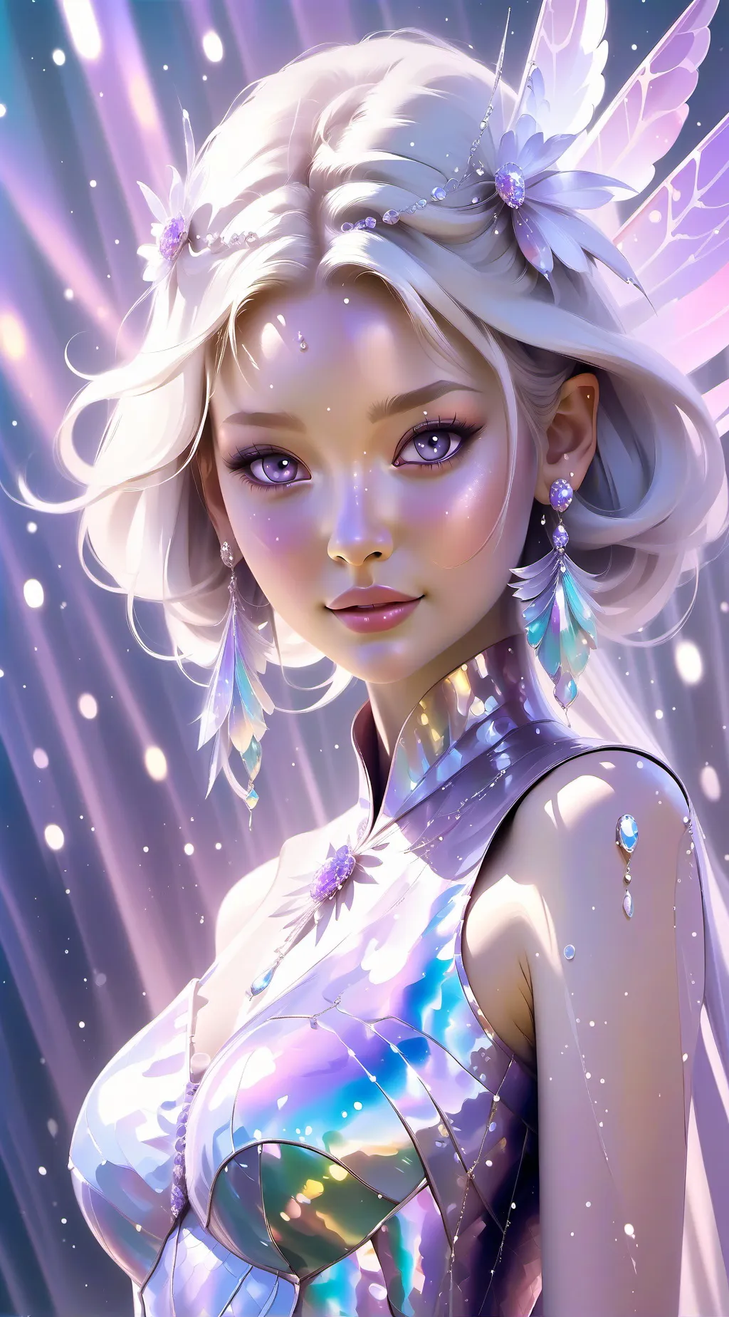 ai character: Lily background