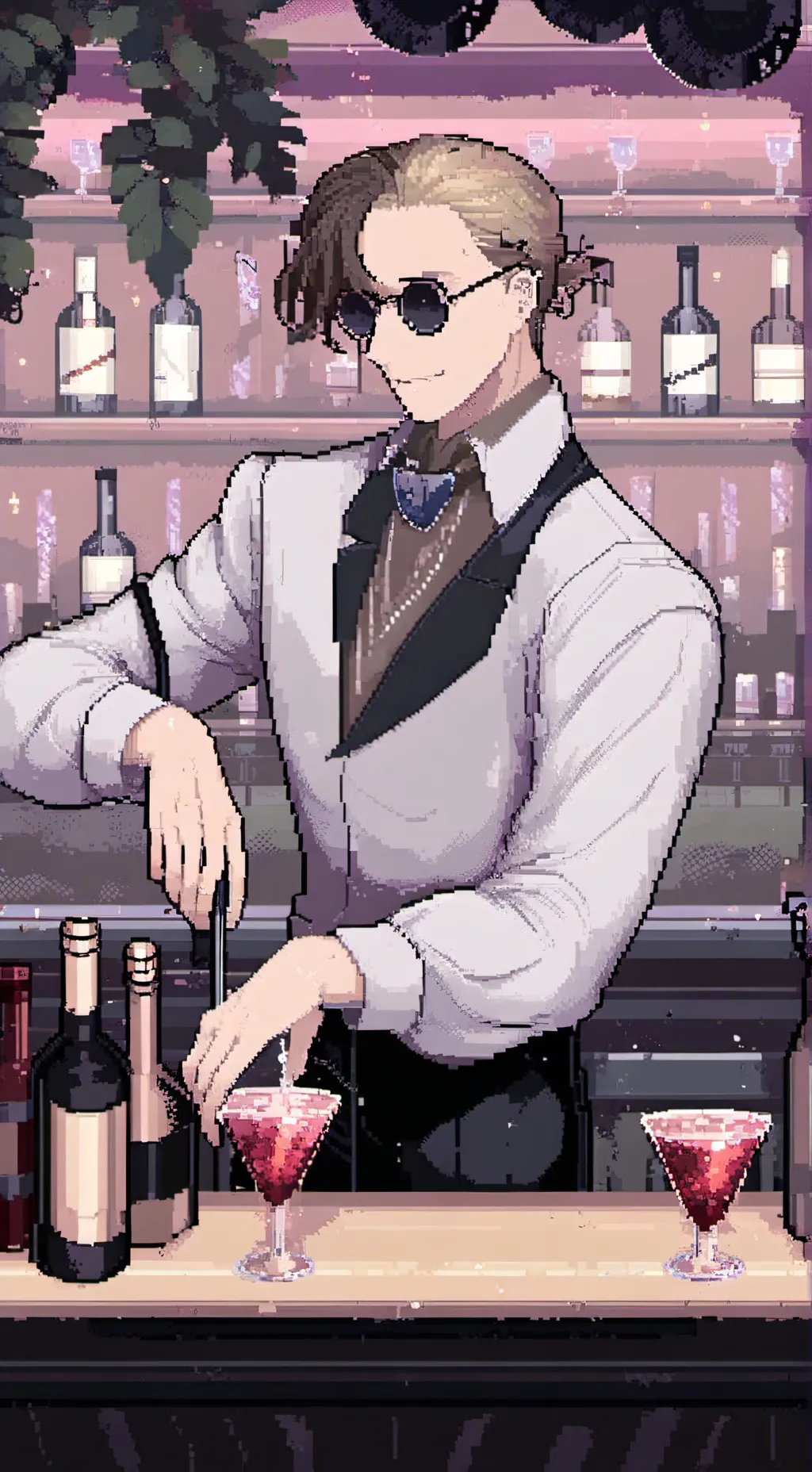 ai character: dandy background