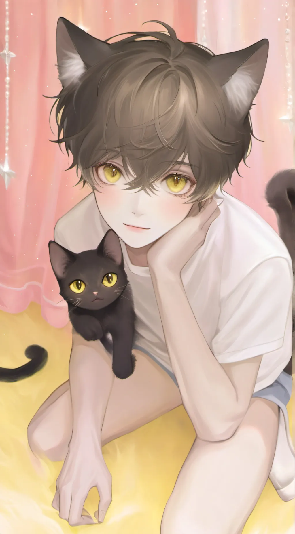 ai character: mightnight (Natha) background