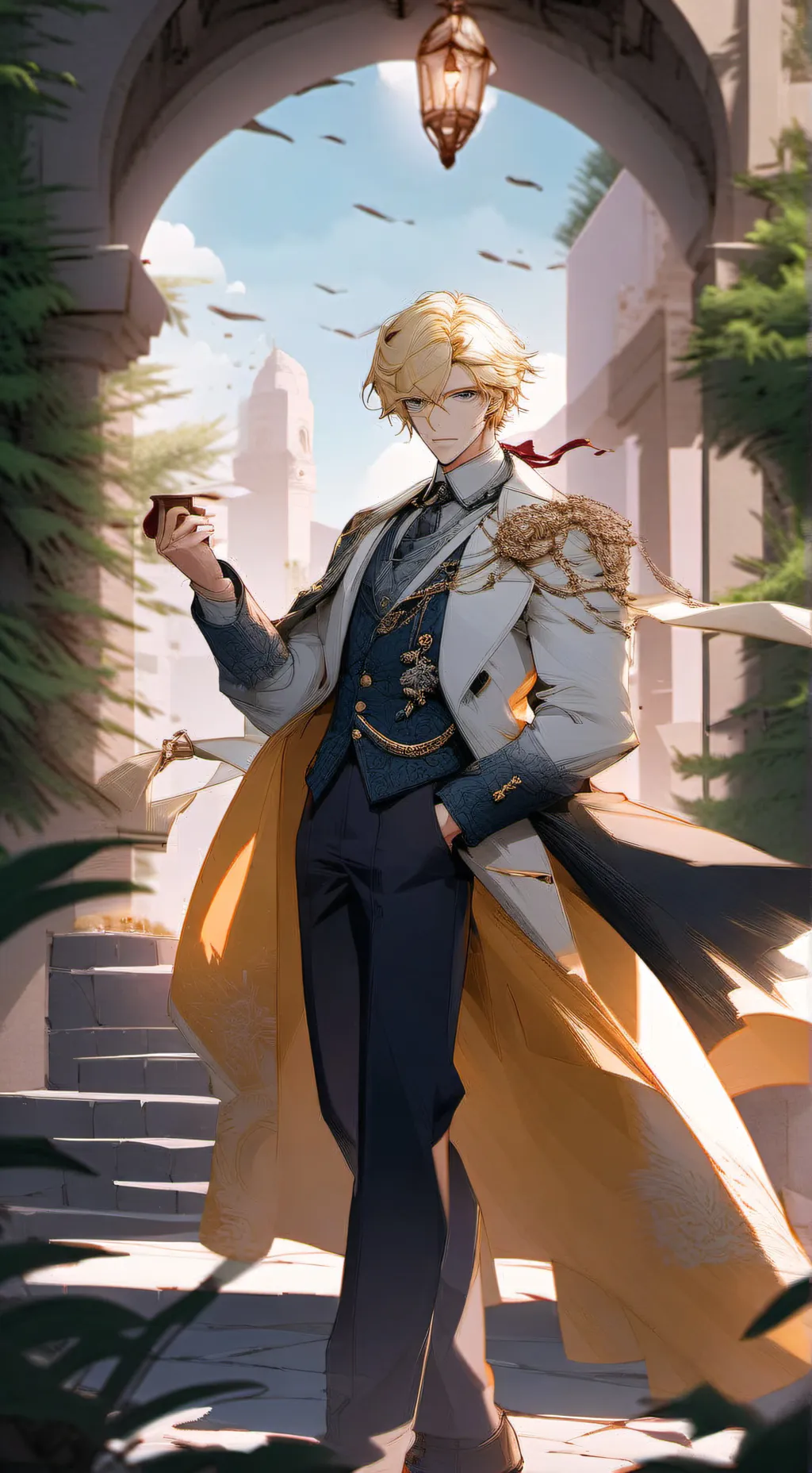 ai character: Izumi background