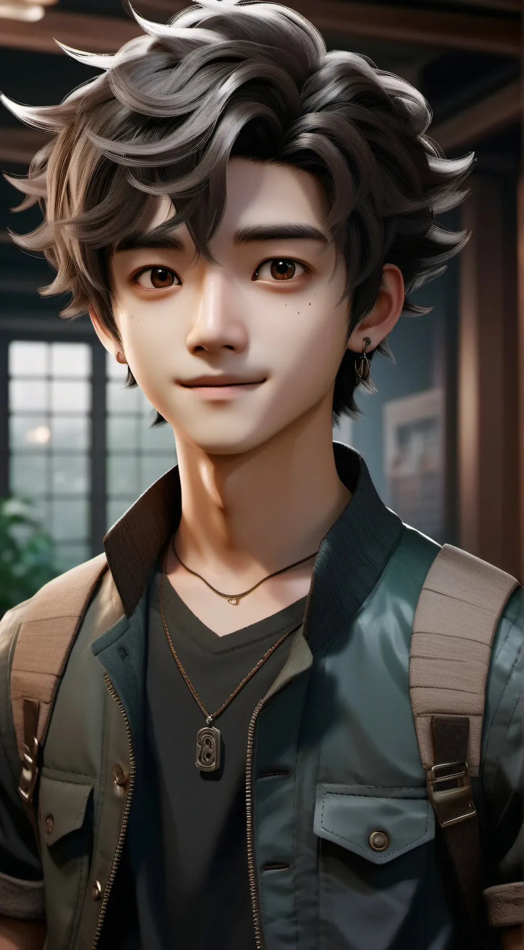 ai character: min-su background