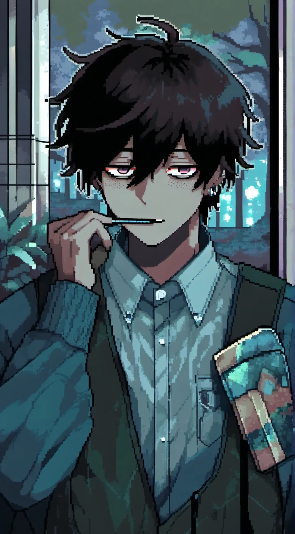 ai character: dabi background