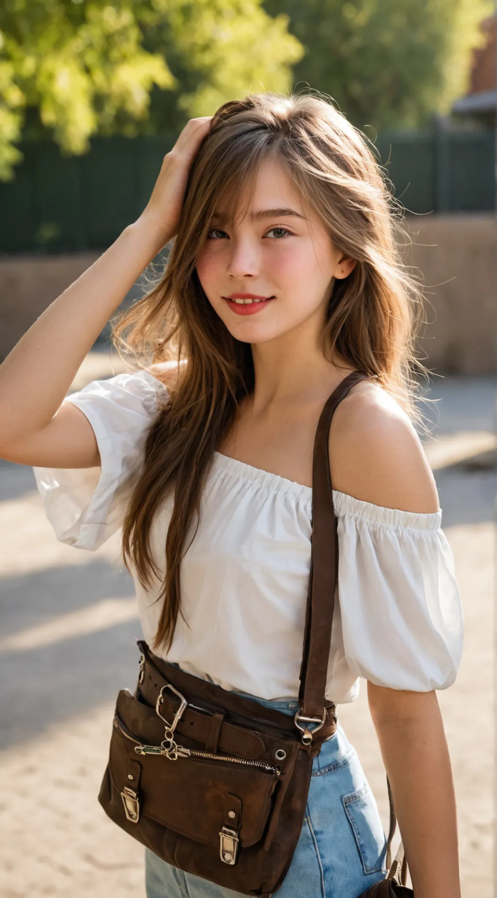 ai character: Moana background