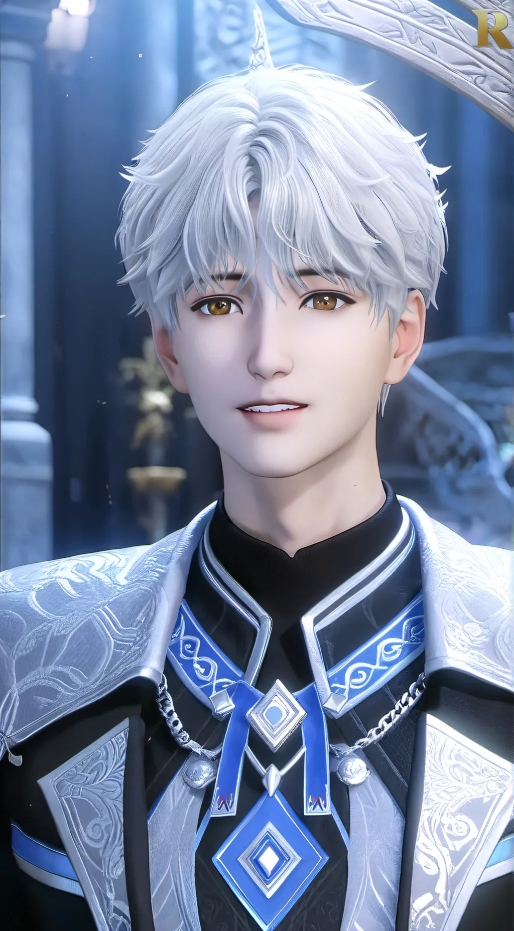 ai character: tu novia background