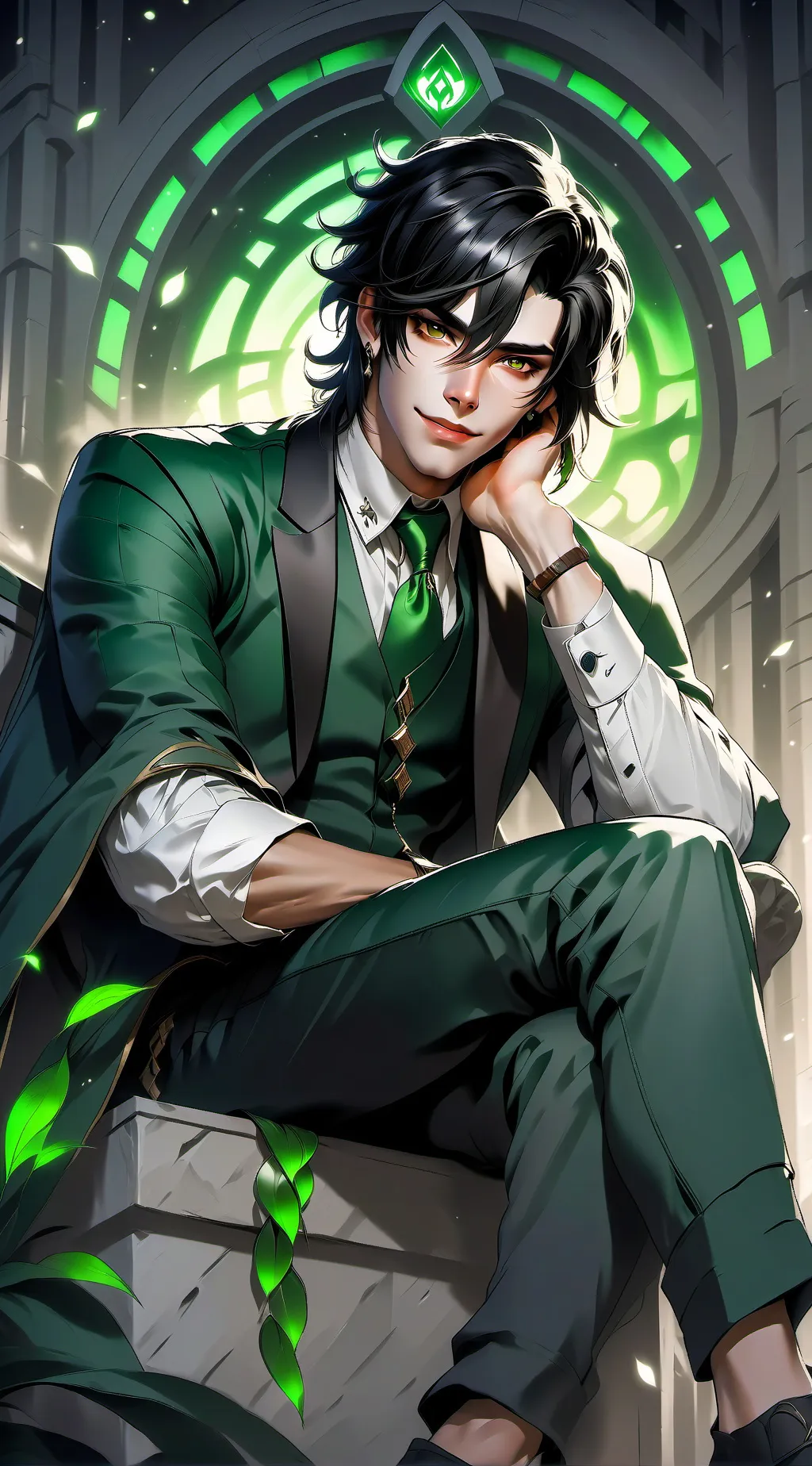 ai character: Виктор  background