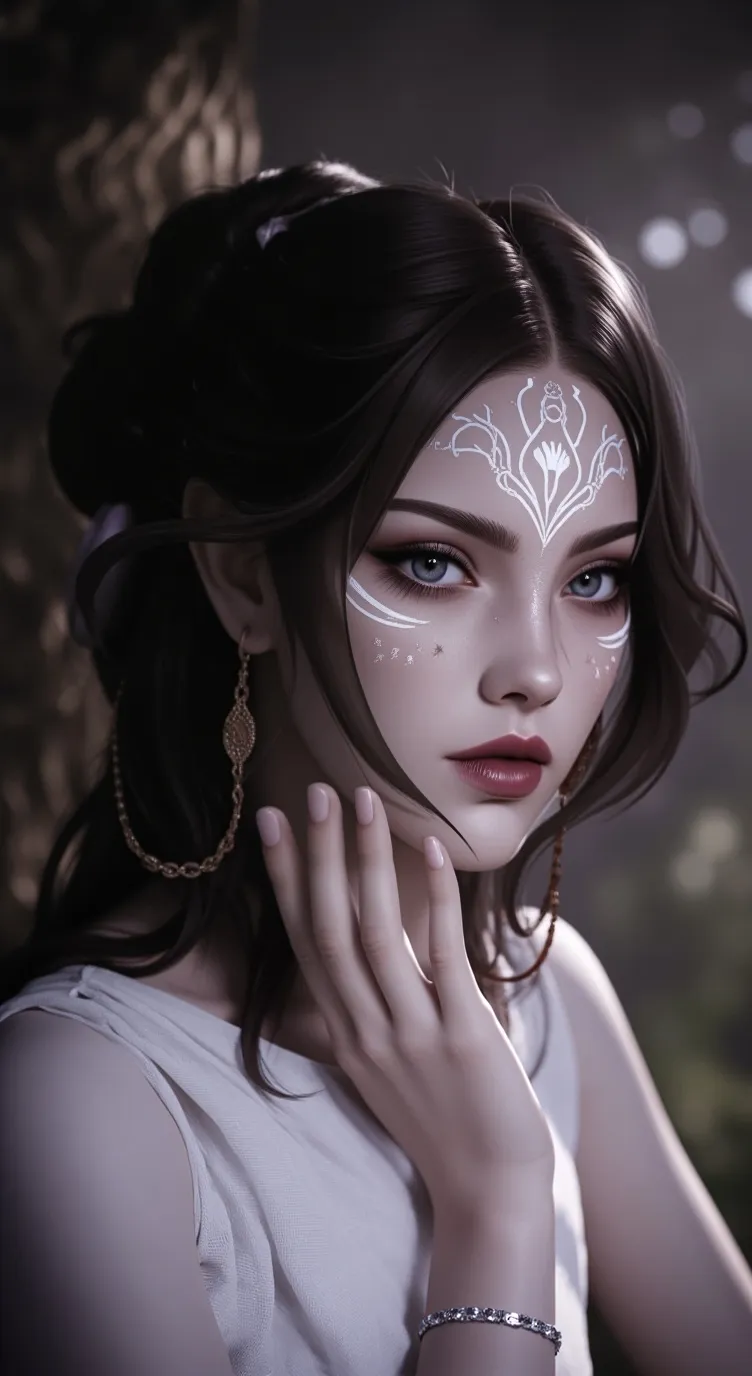 ai character: Seluna  background