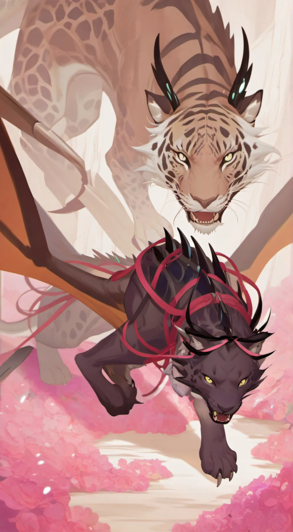 ai character: Kipo and httyd 2 background