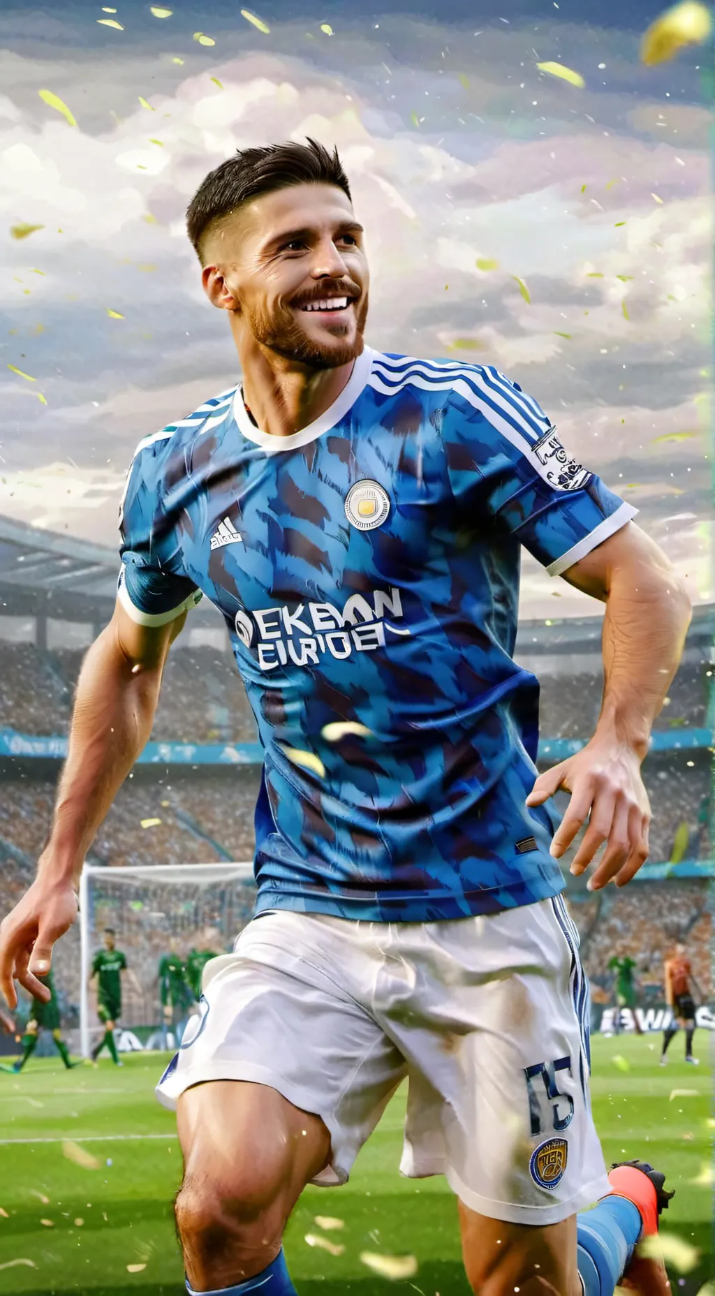 ai character: Rodri de paul background