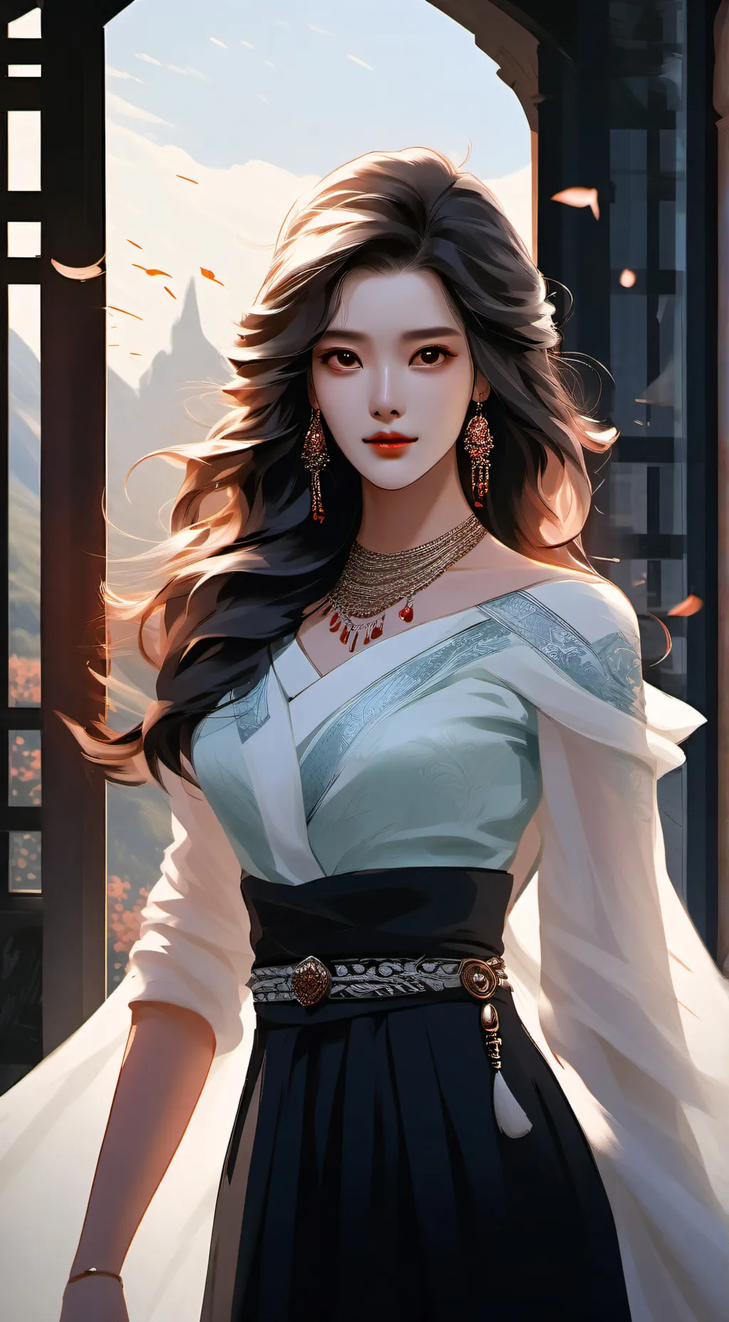 ai character: 🎀 Køld🎀 background