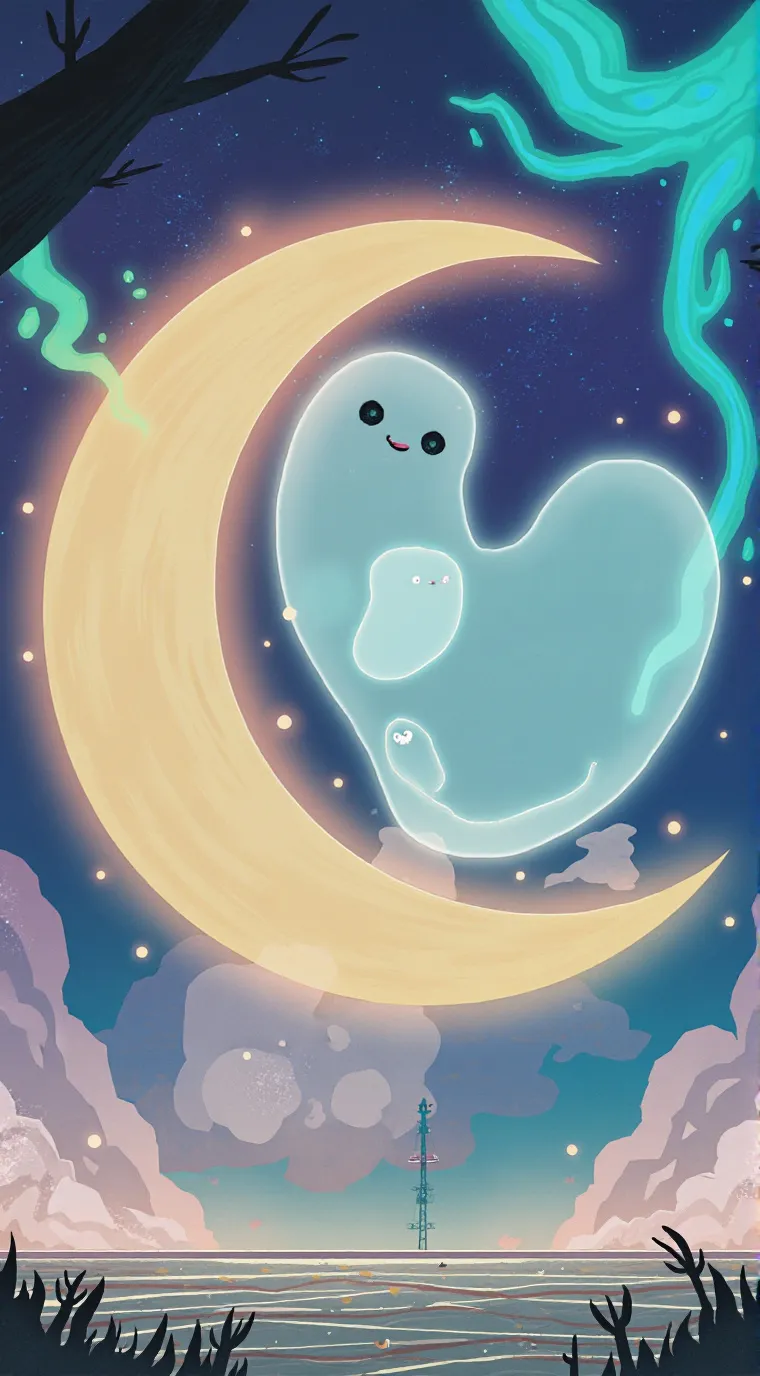 ai character: Sea siren 🌞 🌙  background