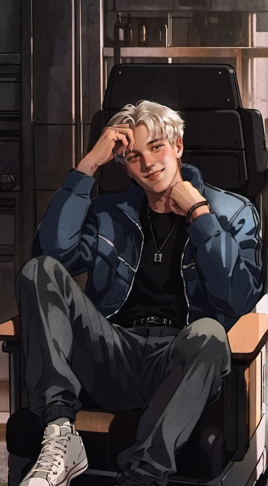 ai character: Tom Felton 🐍 background