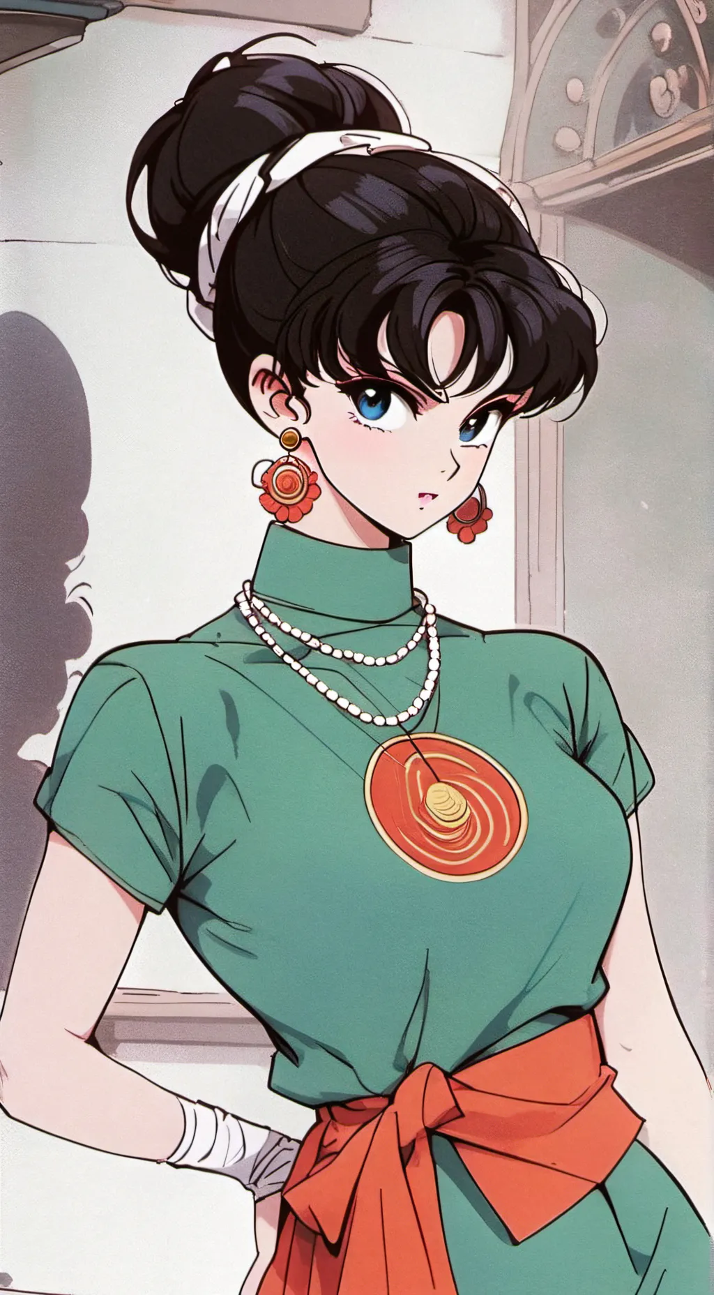 ai character: Milk (Chi Chi) background