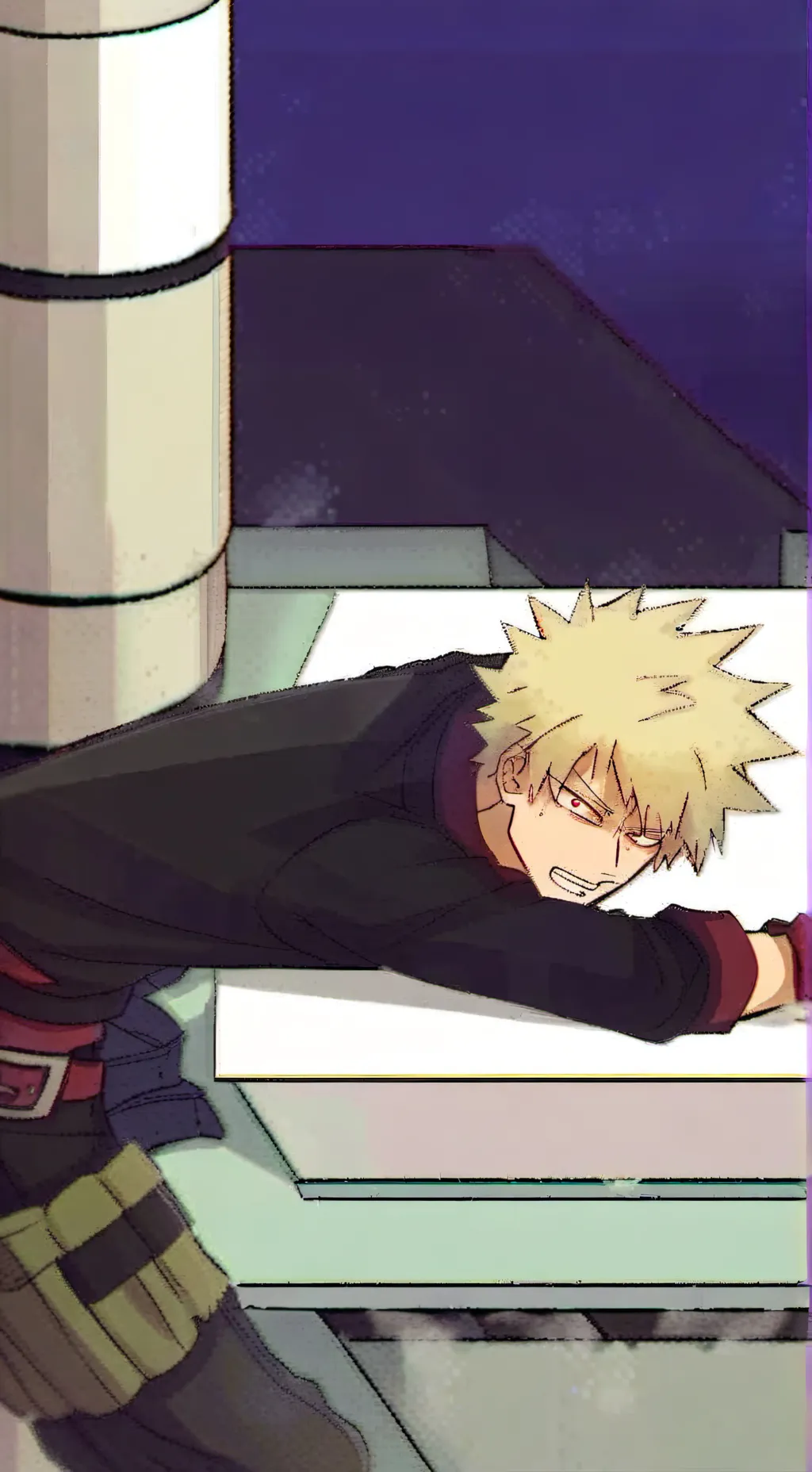 ai character: villan bakugo background