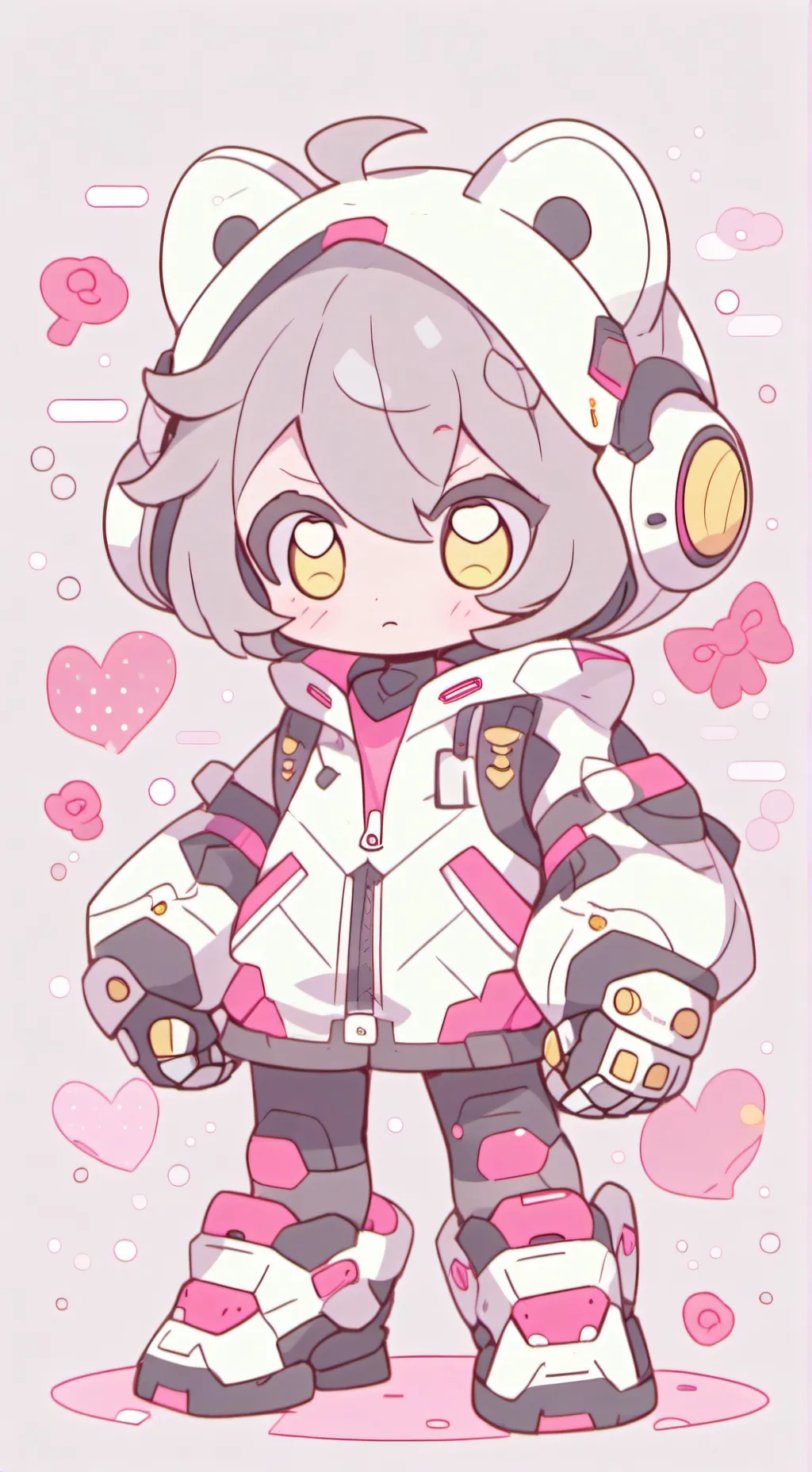 ai character: V is a demon?! background