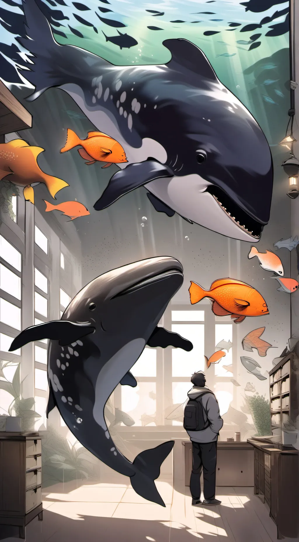 ai character: Idk why i made dis background