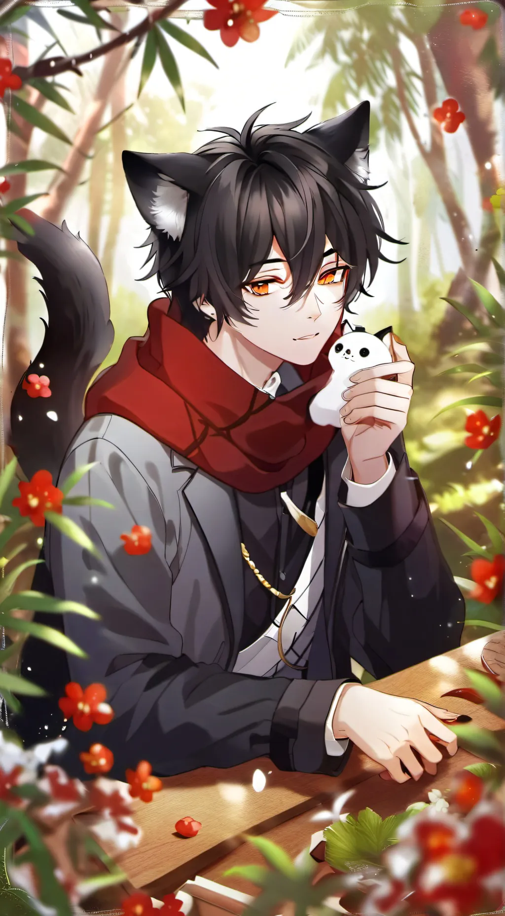 ai character: Neymi e Mainy background