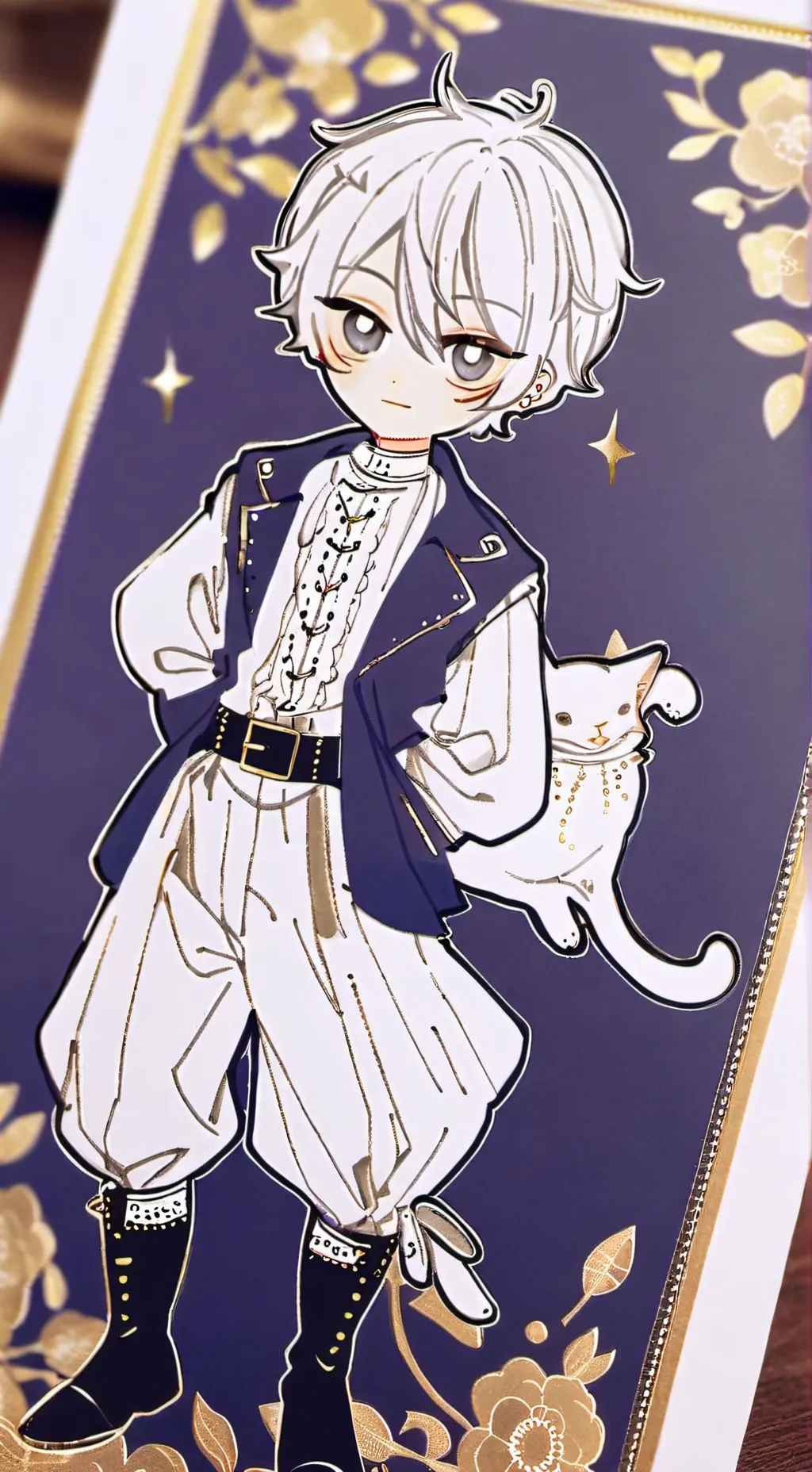 ai character: puss in boots background