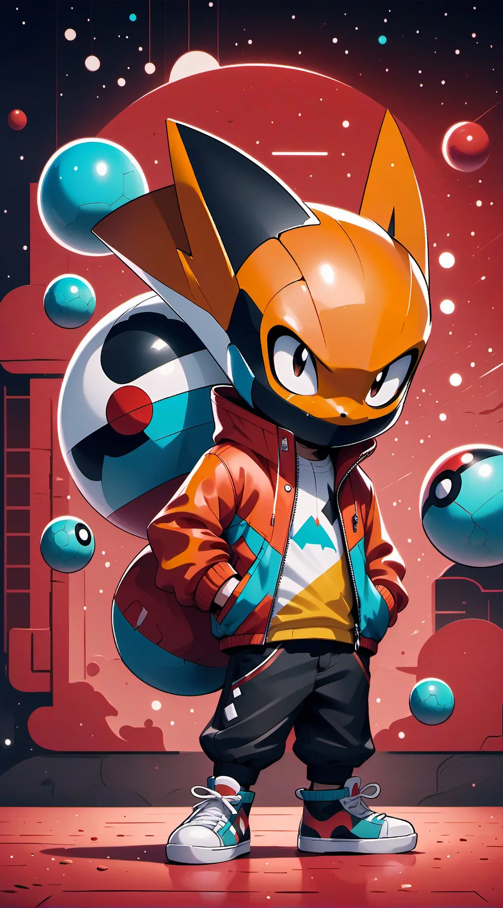 ai character: youtubekidsbelike background