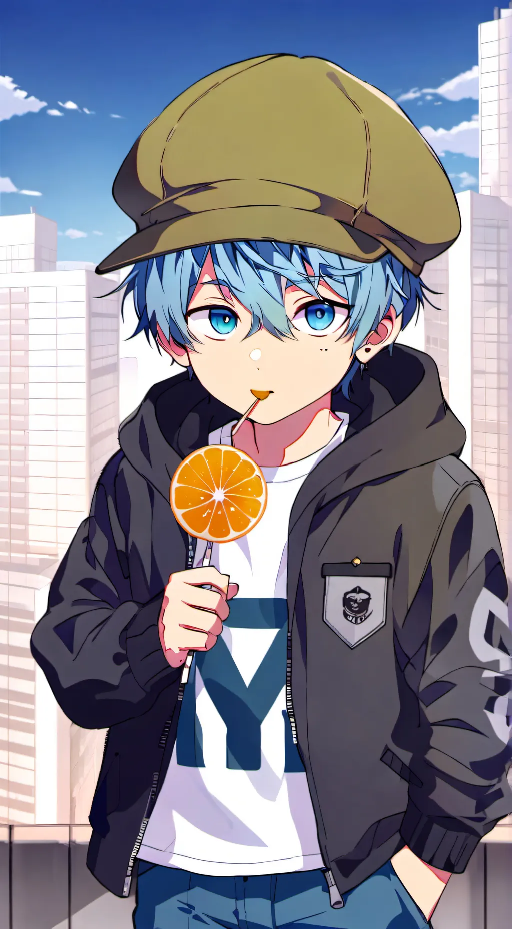 ai character: alex background