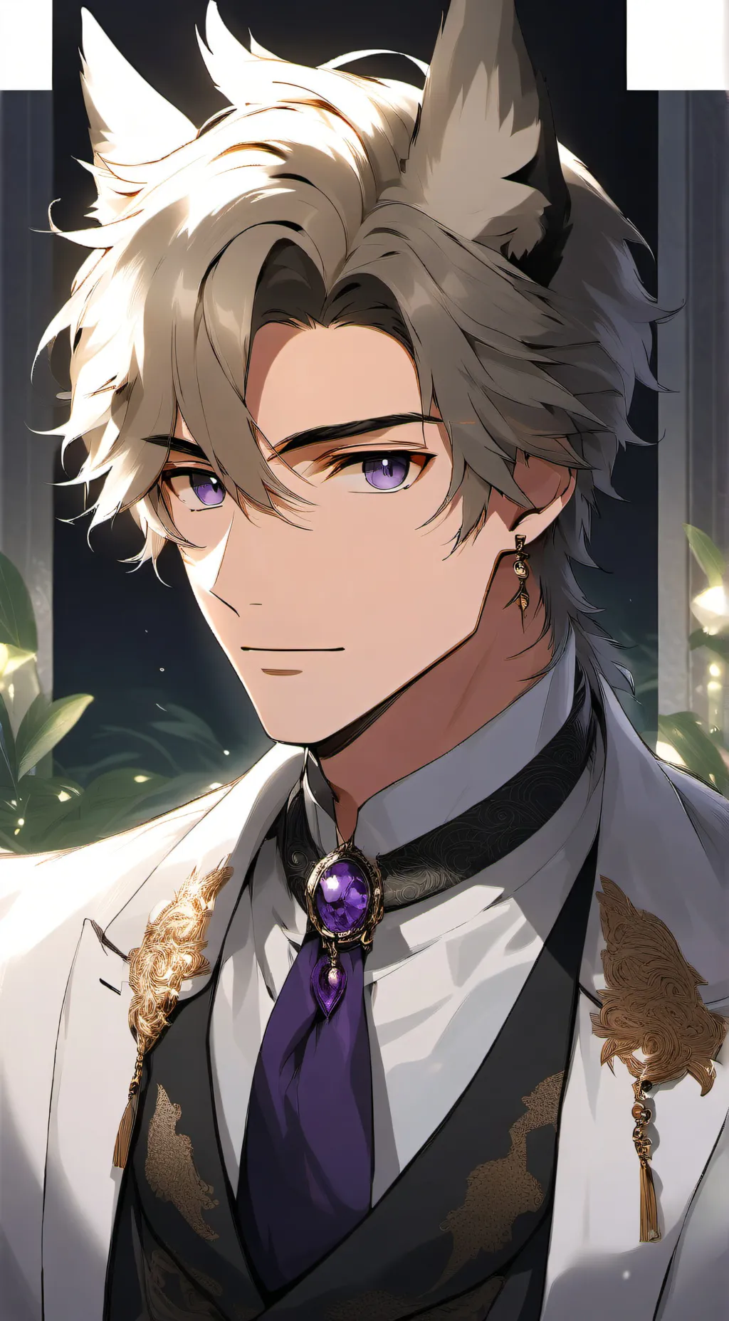 ai character: Fenrir background