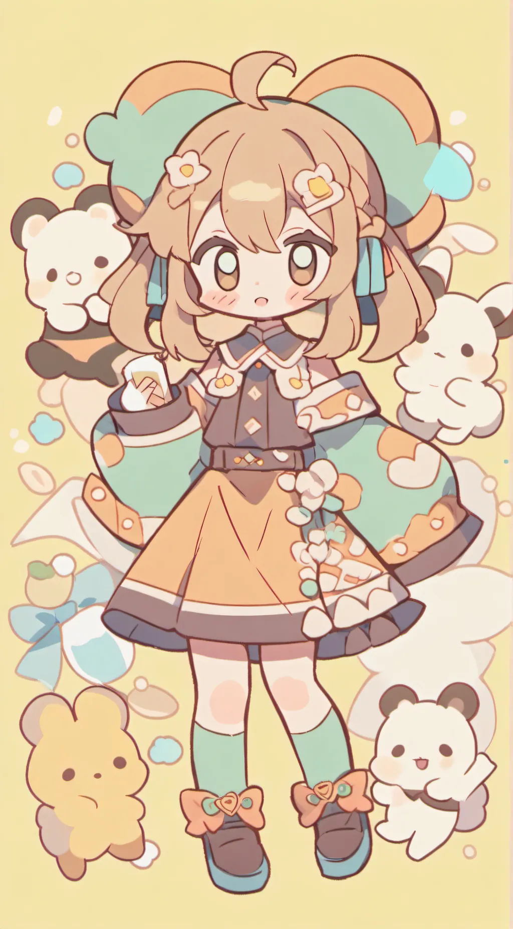 ai character: awakened her.. background