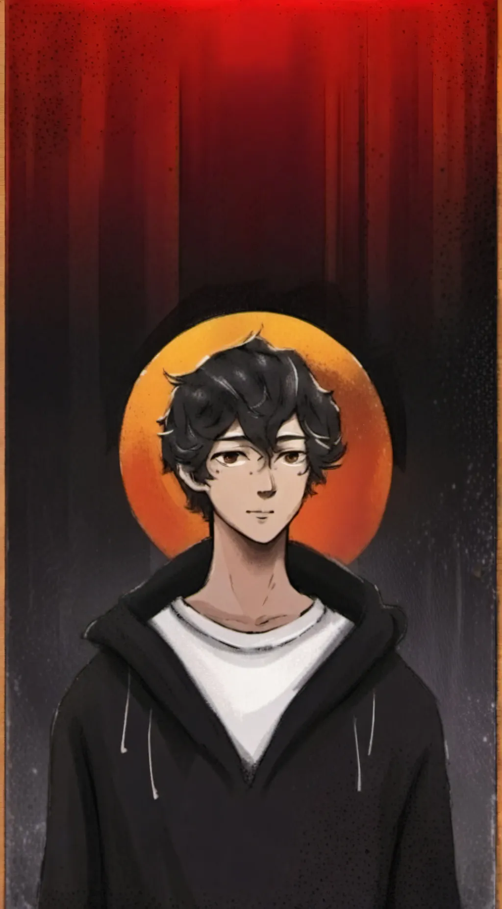 ai character: Nico Di Angelo  background