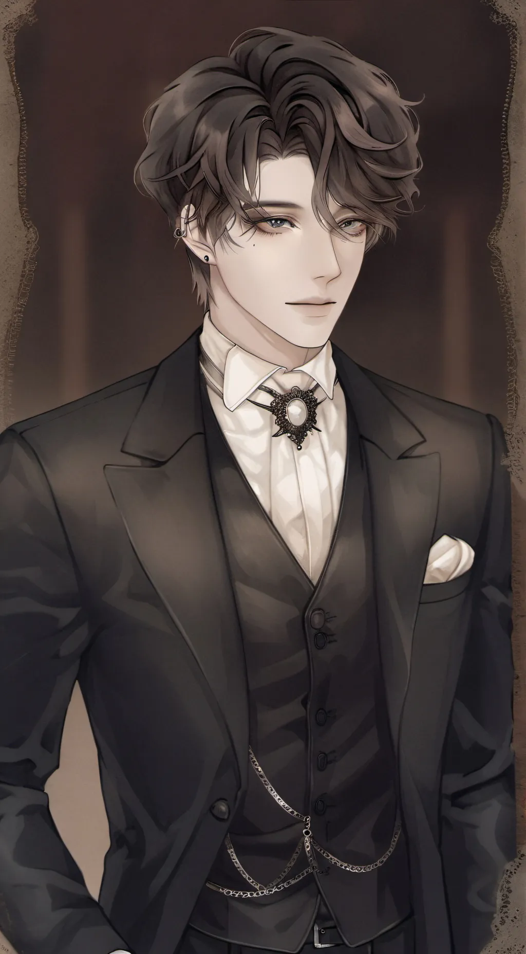 ai character: Daniel  background